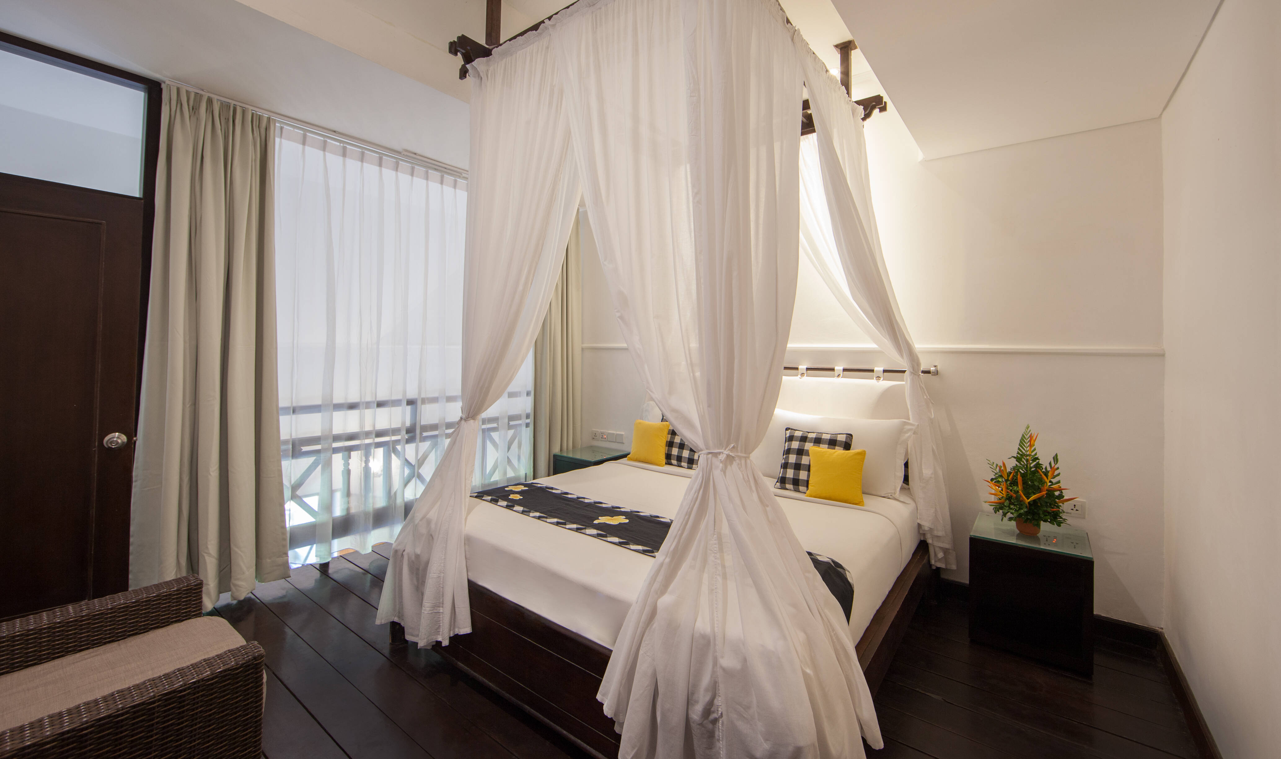 Deluxe Family kamer boven in het Legian Beach Hotel op Bali
