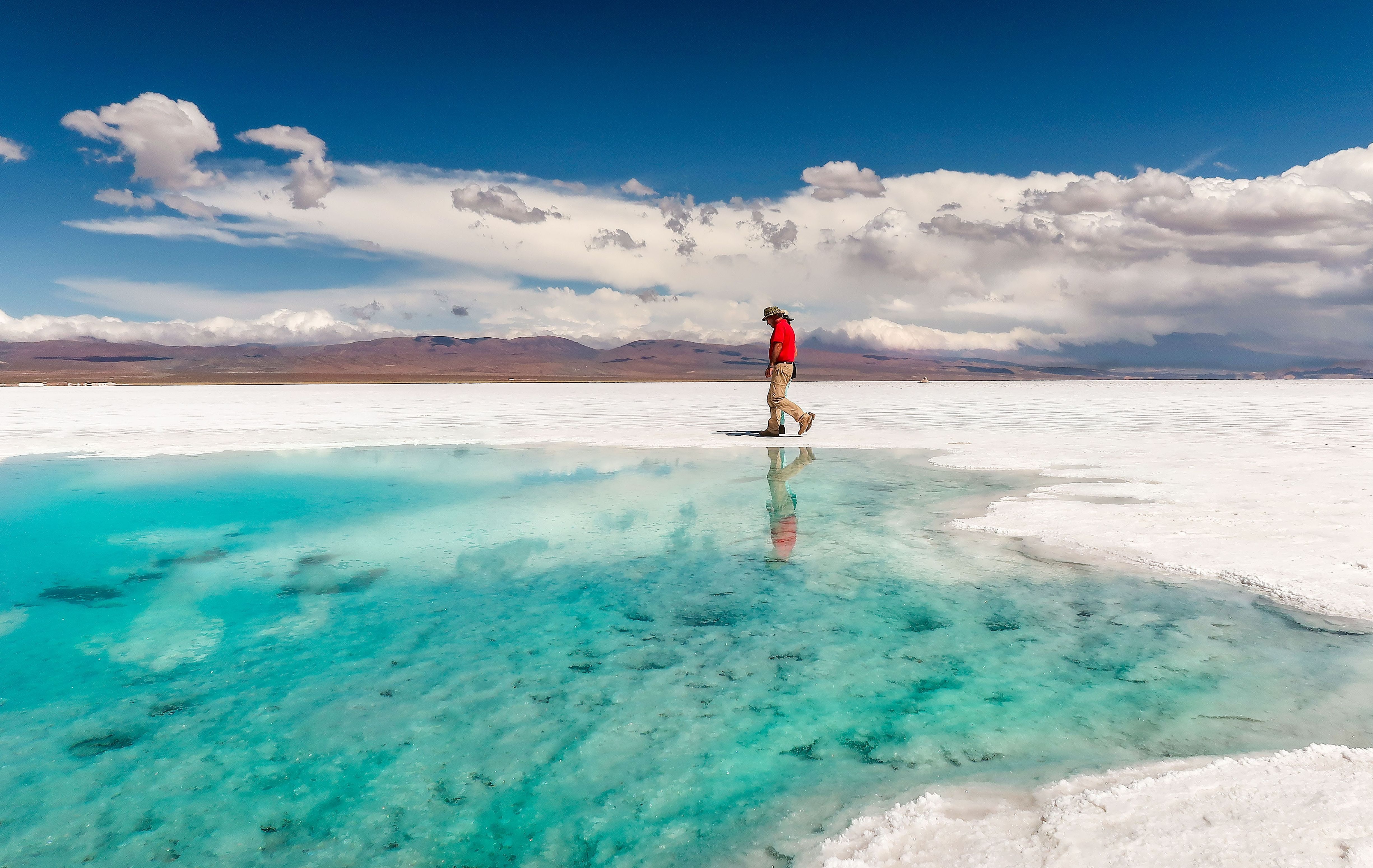Argentinie-Salinas-Grandes-Zoutvlakte