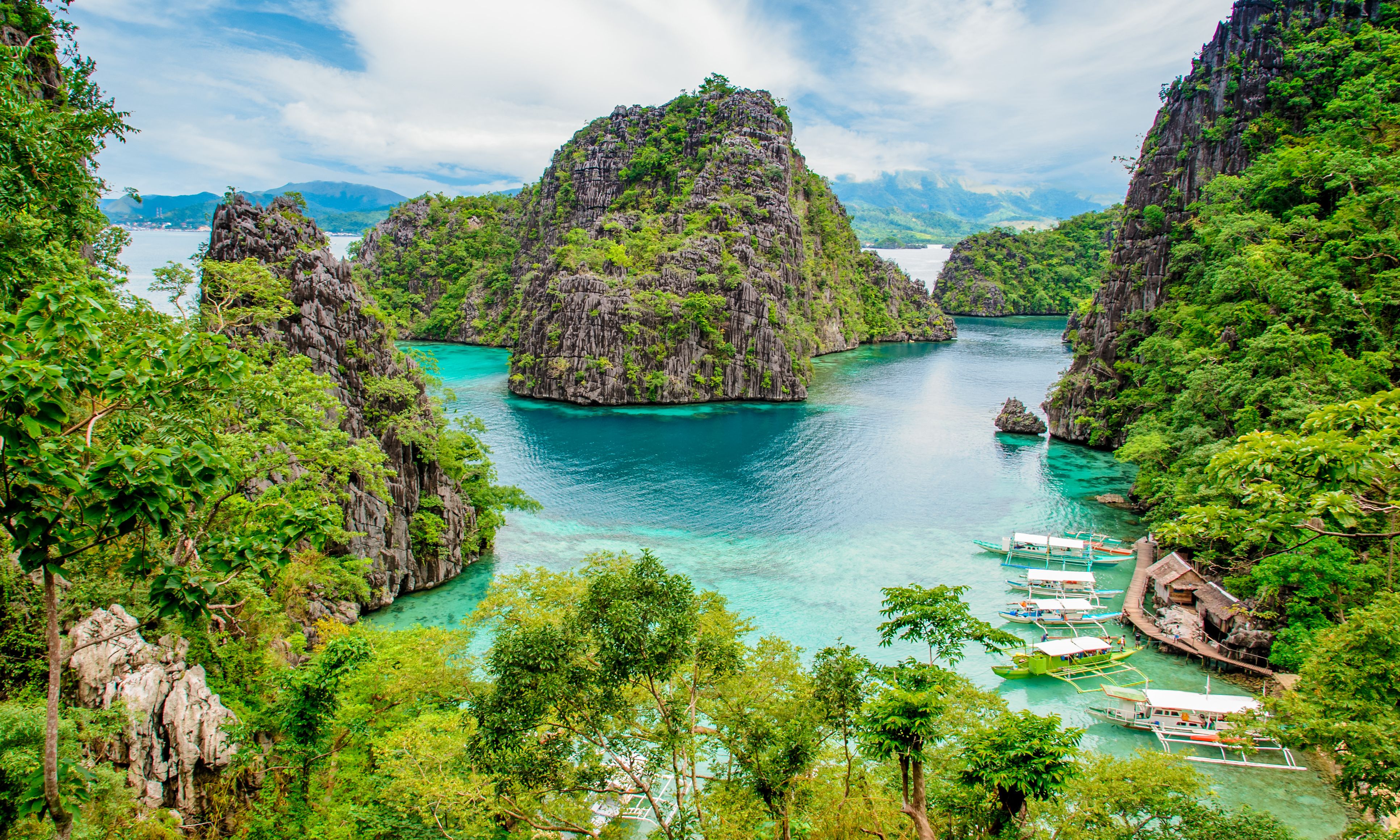 Filipijnen-Coron-Palawan-Landschap