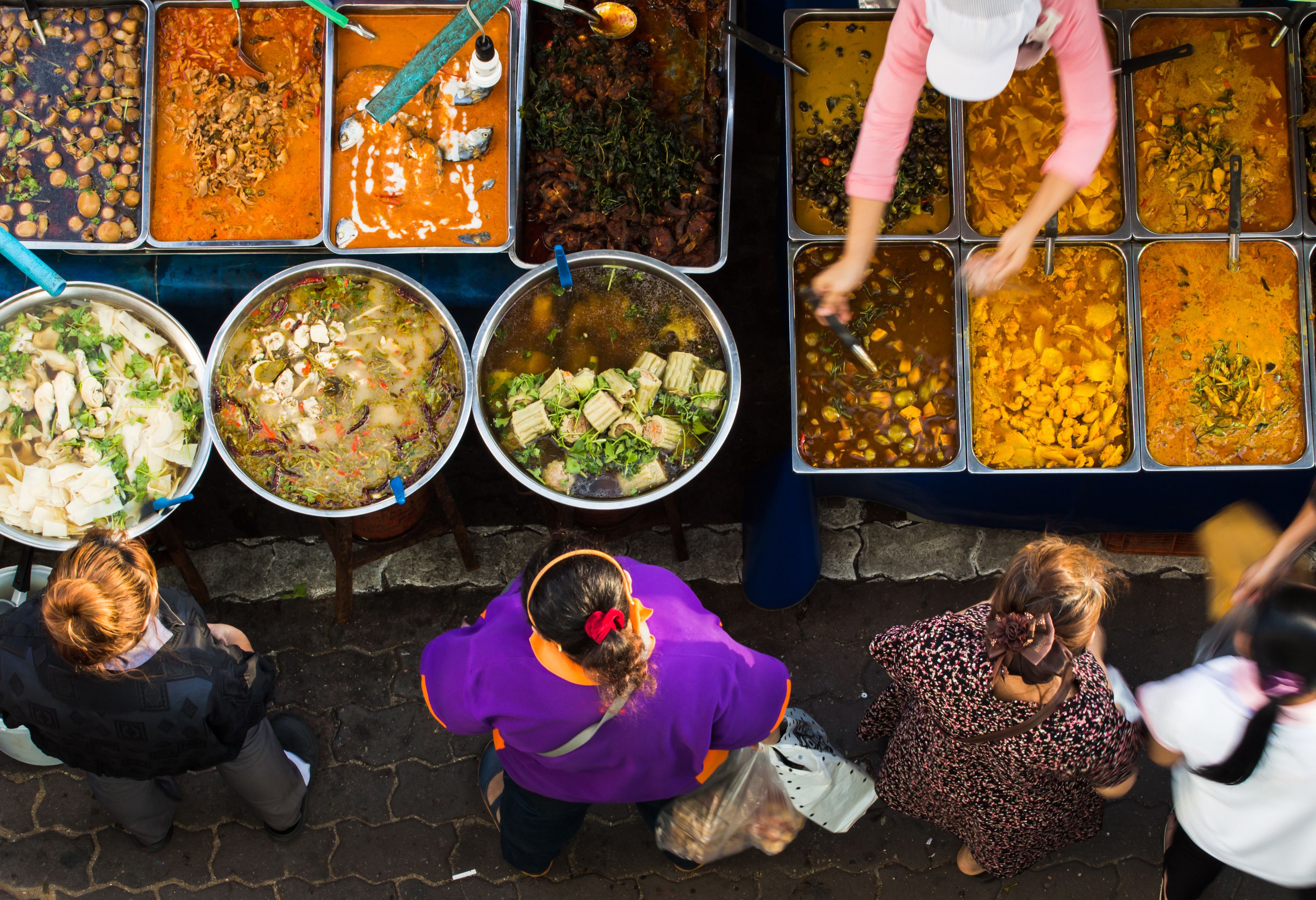 Streetfood proeverij in Bangkok