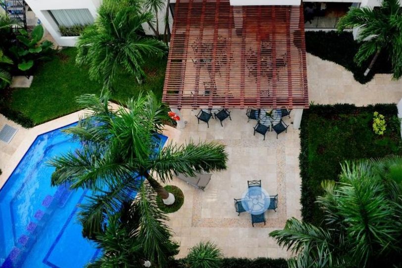 Mexico Cancun Ambiance Suites Zwembad