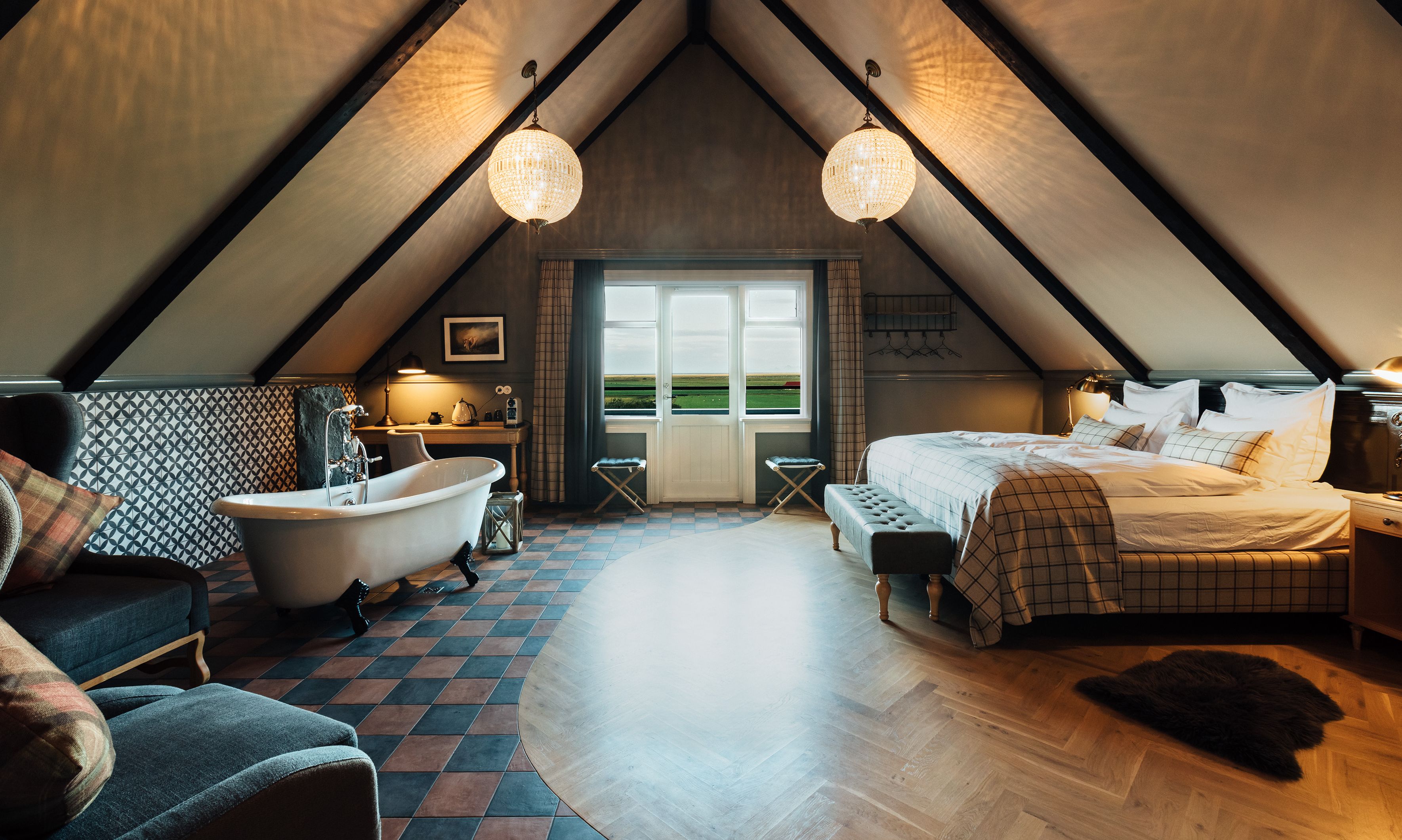 Skalakot Luxur Manor Vik IJsland