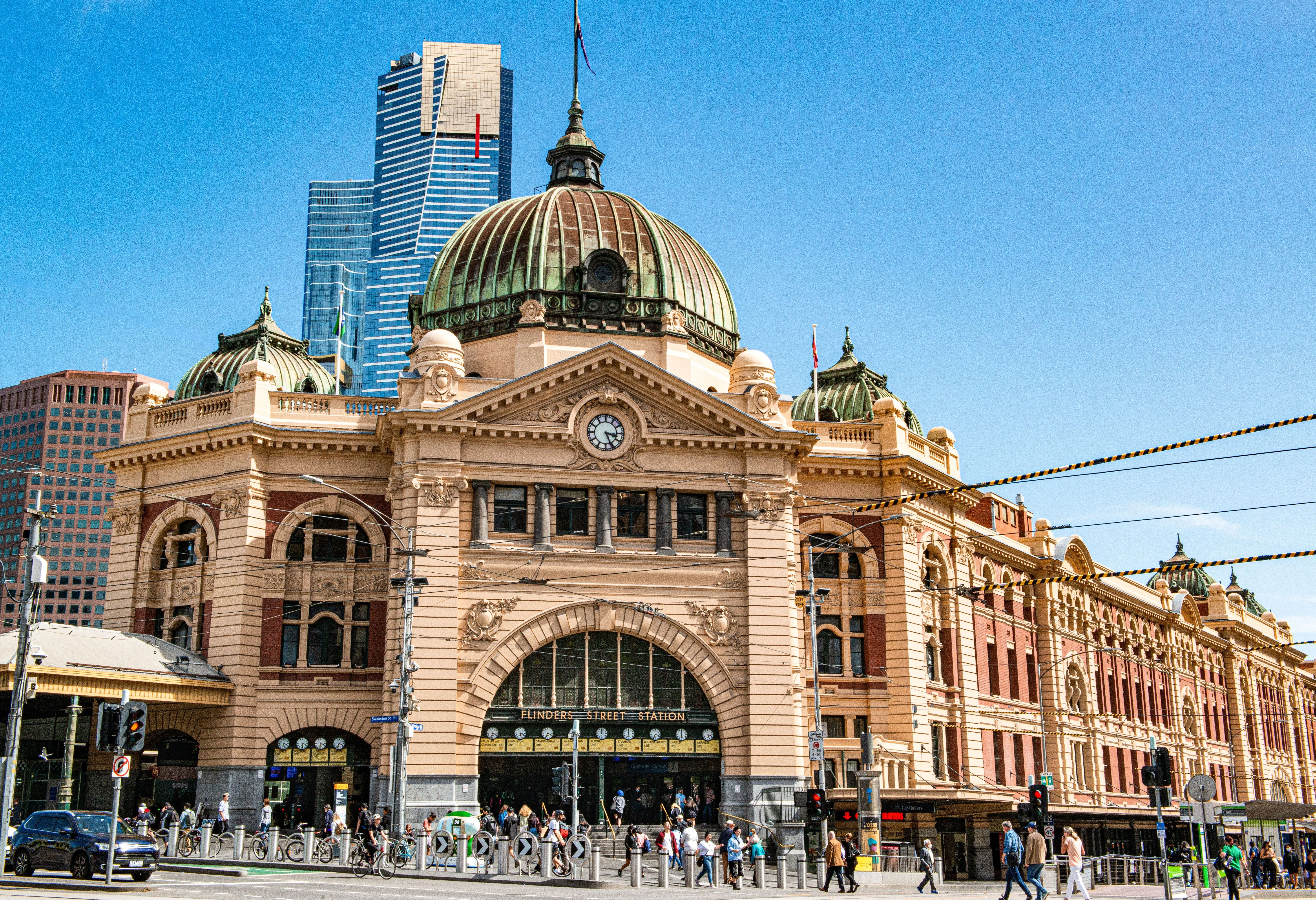 Flinders street station Melbourne