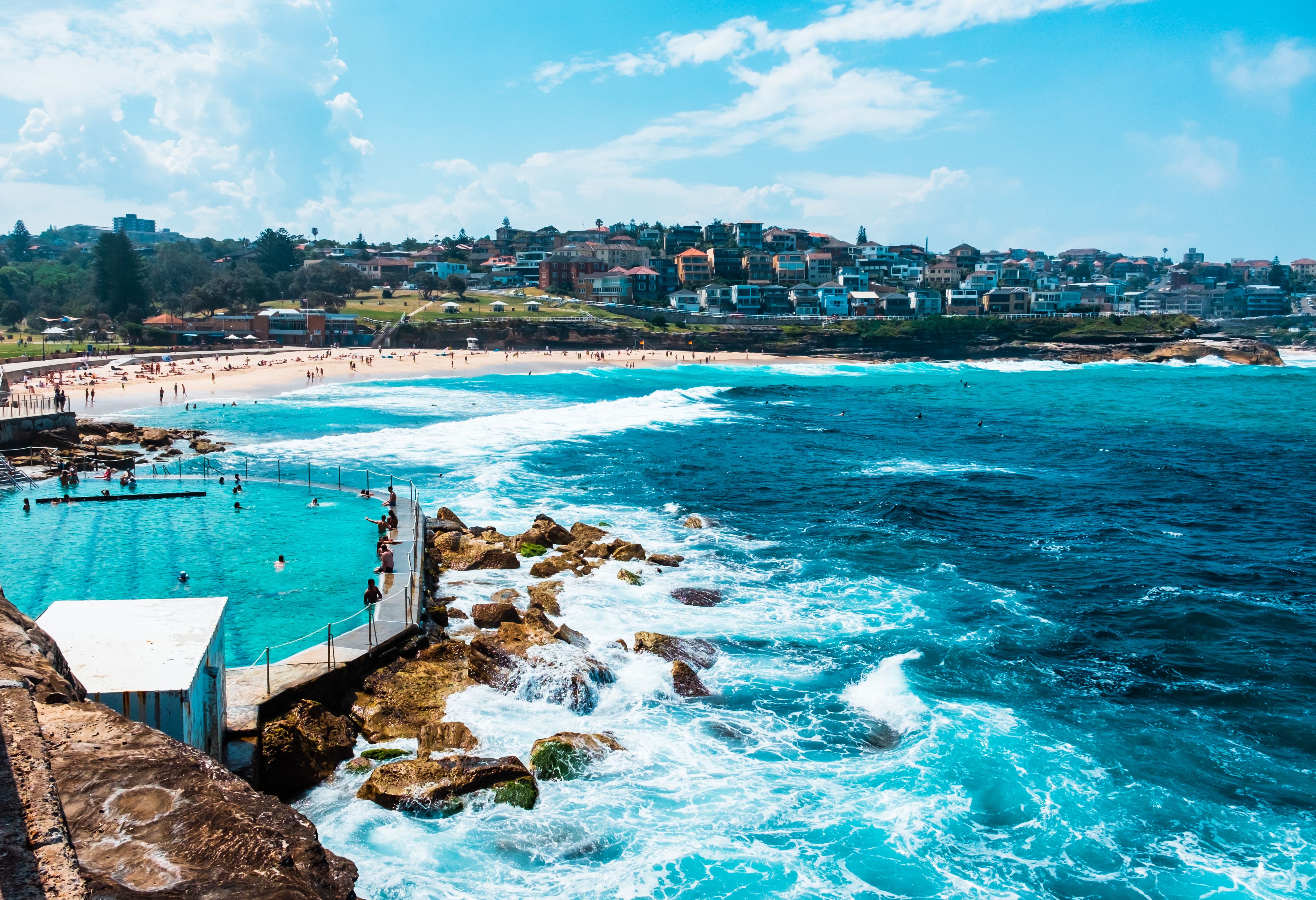 Bondi naar Coogee wandeling Sydney Australië