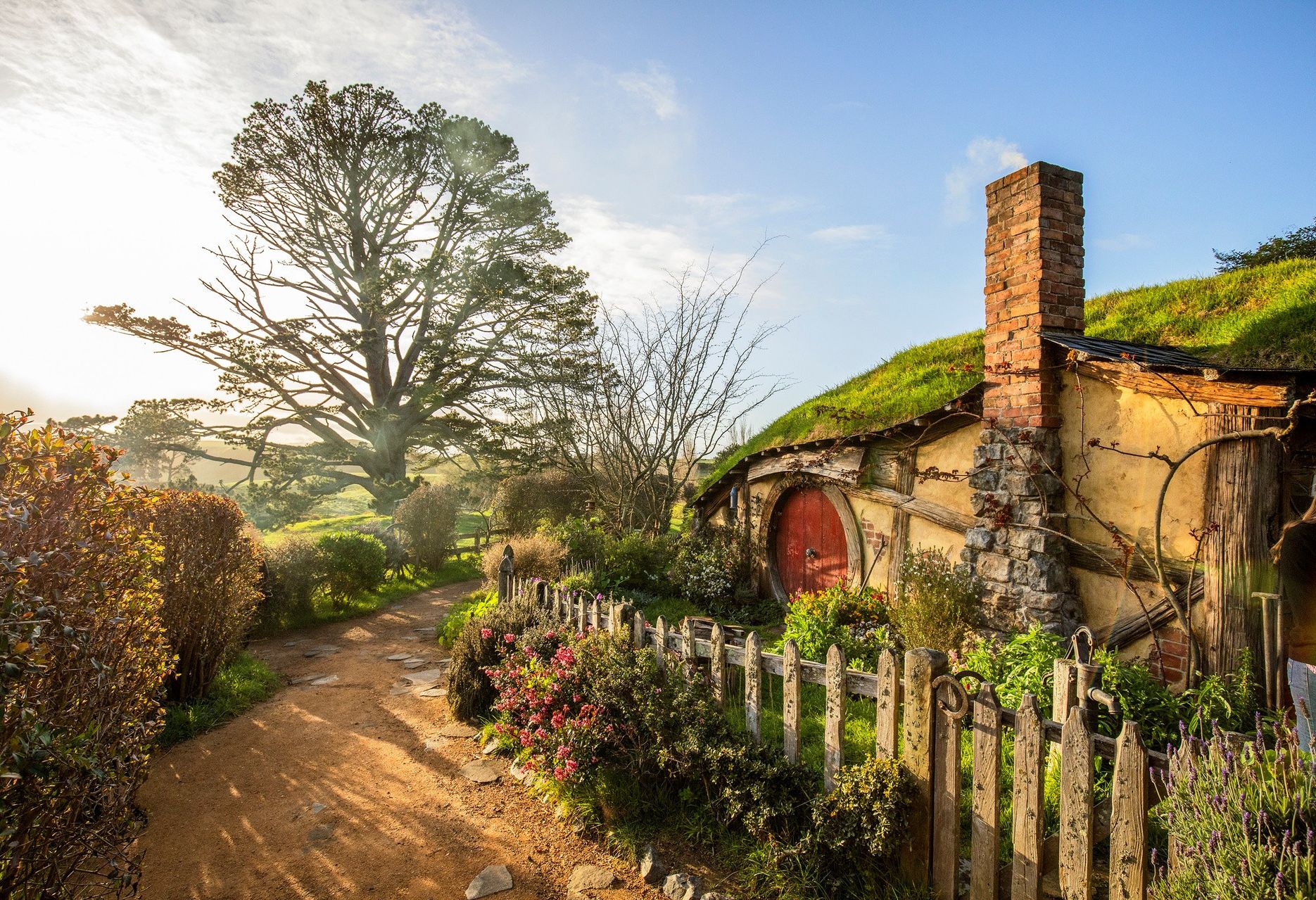 Hobbiton in Matamata Nieuw-Zeeland