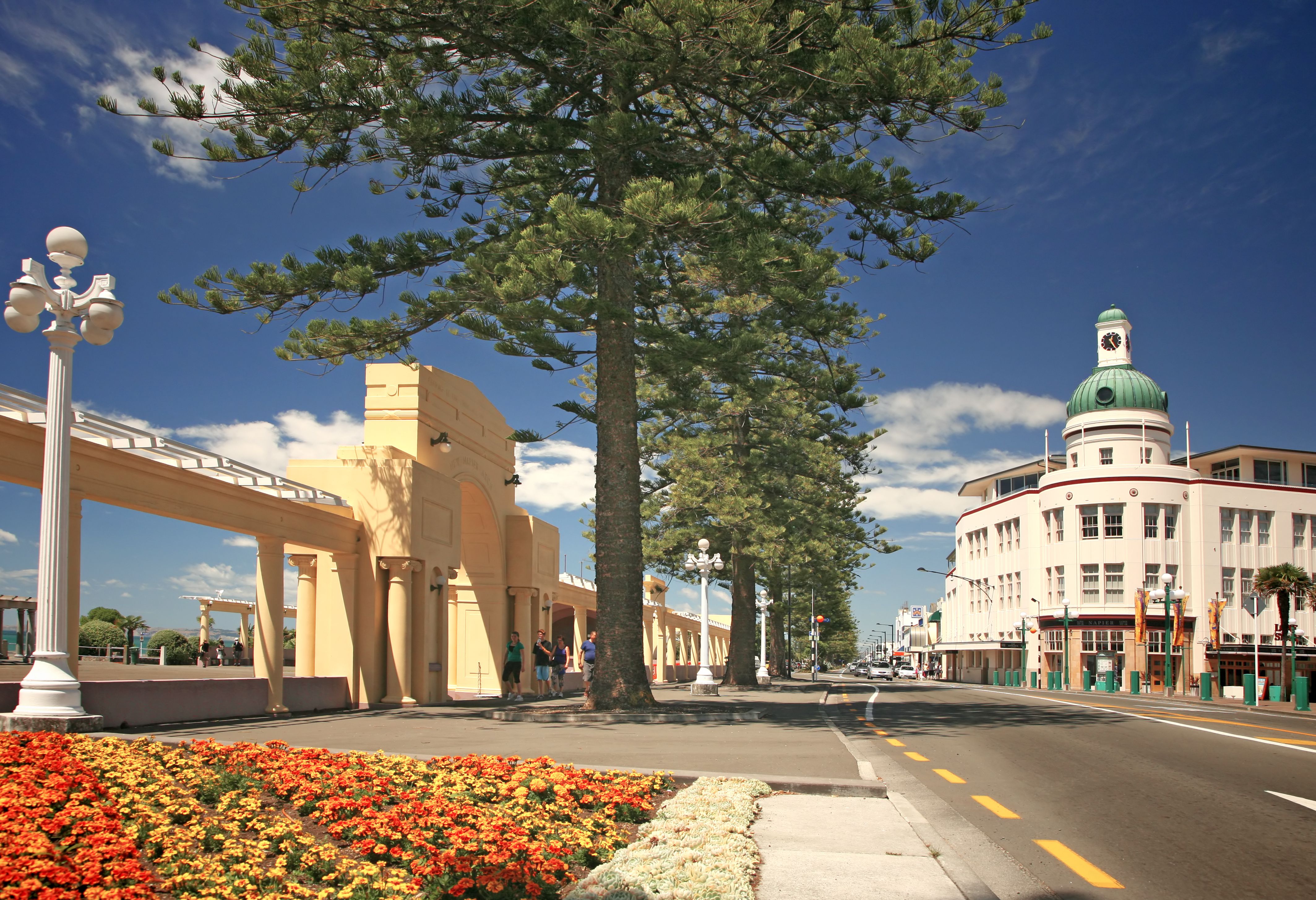 Art Deco gebouwen in Napier