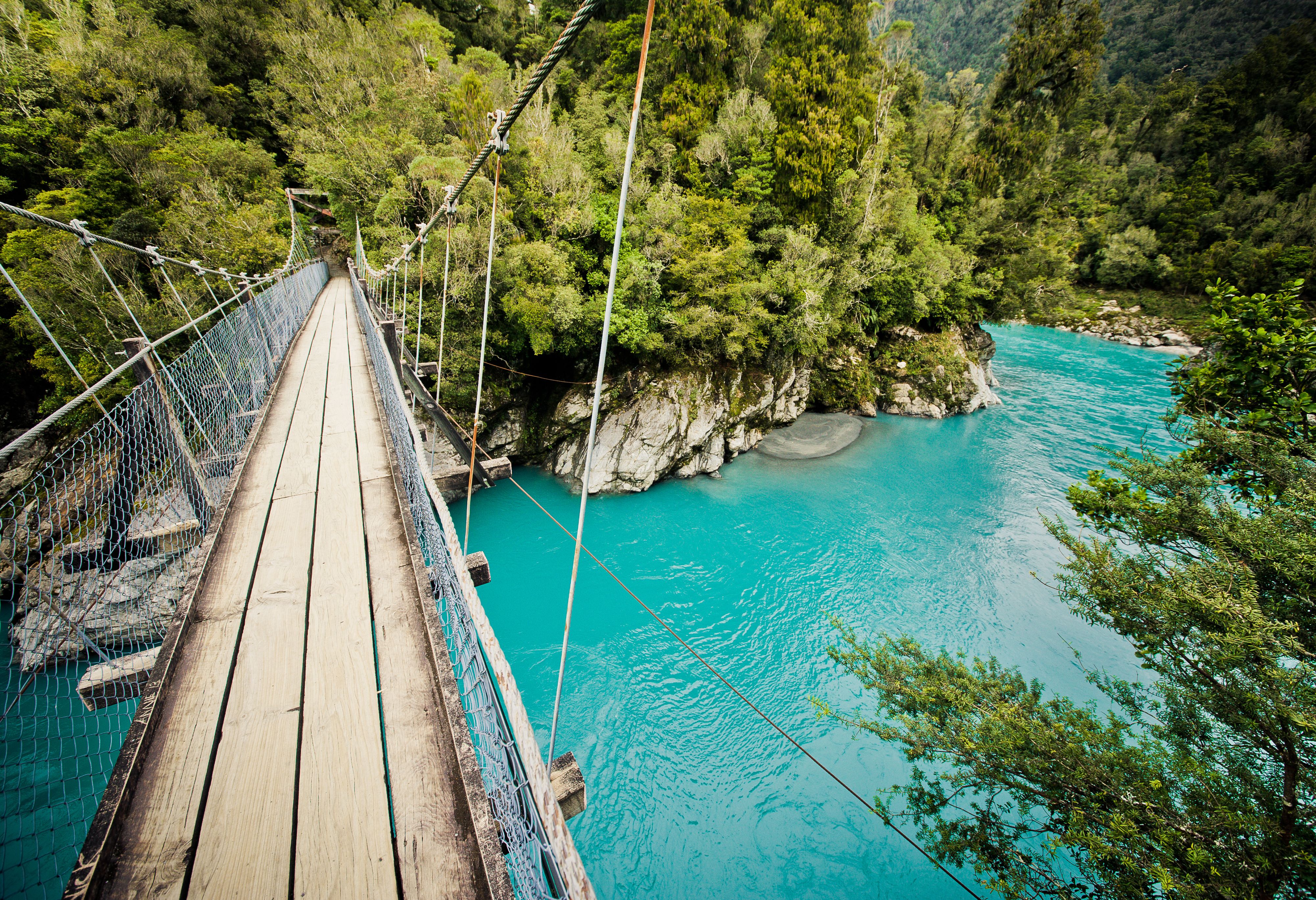 Hokitika Gorge hangbrug