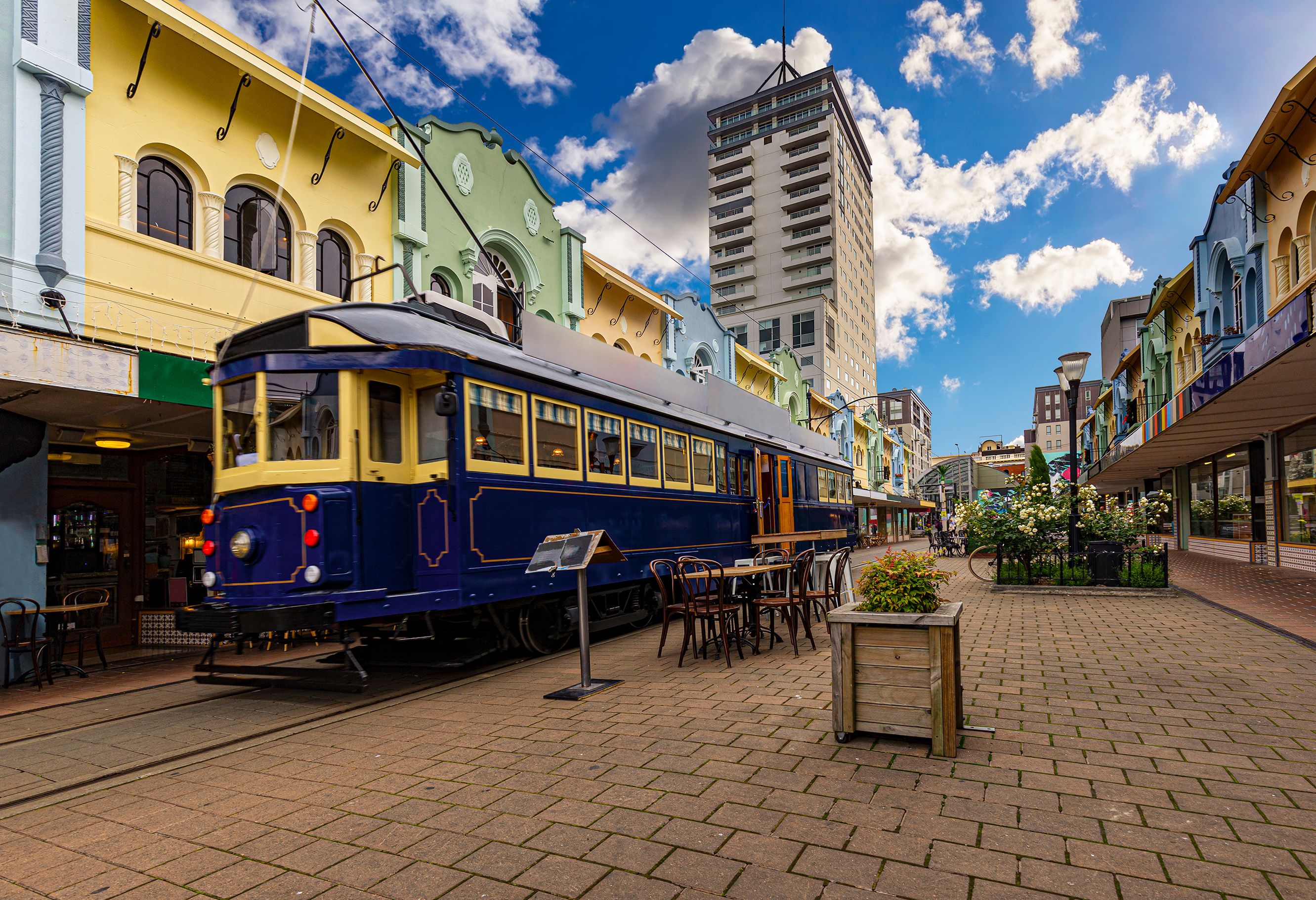 Tram in Christchurch