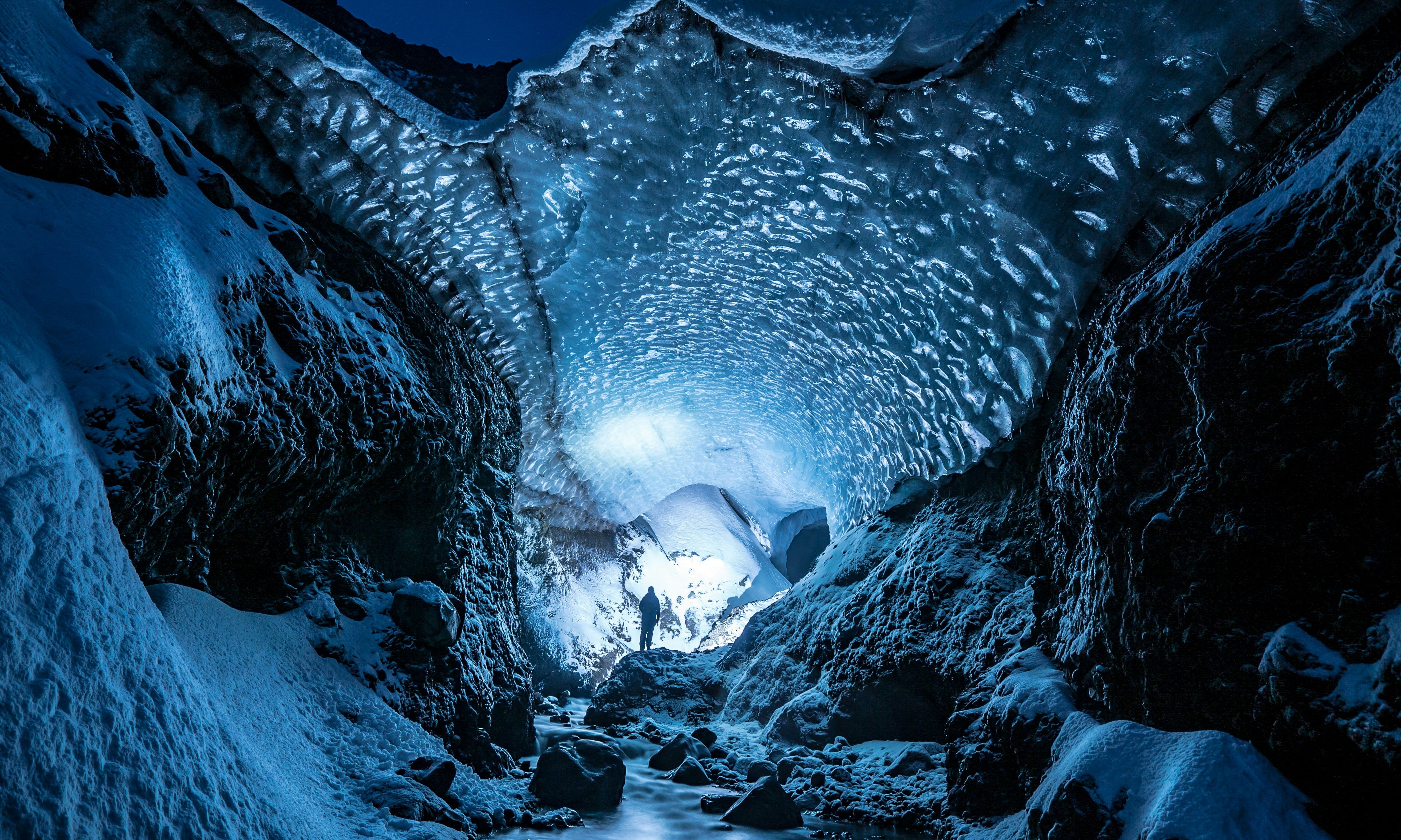 Katla IJsgrot Vik zuidkust ijsland