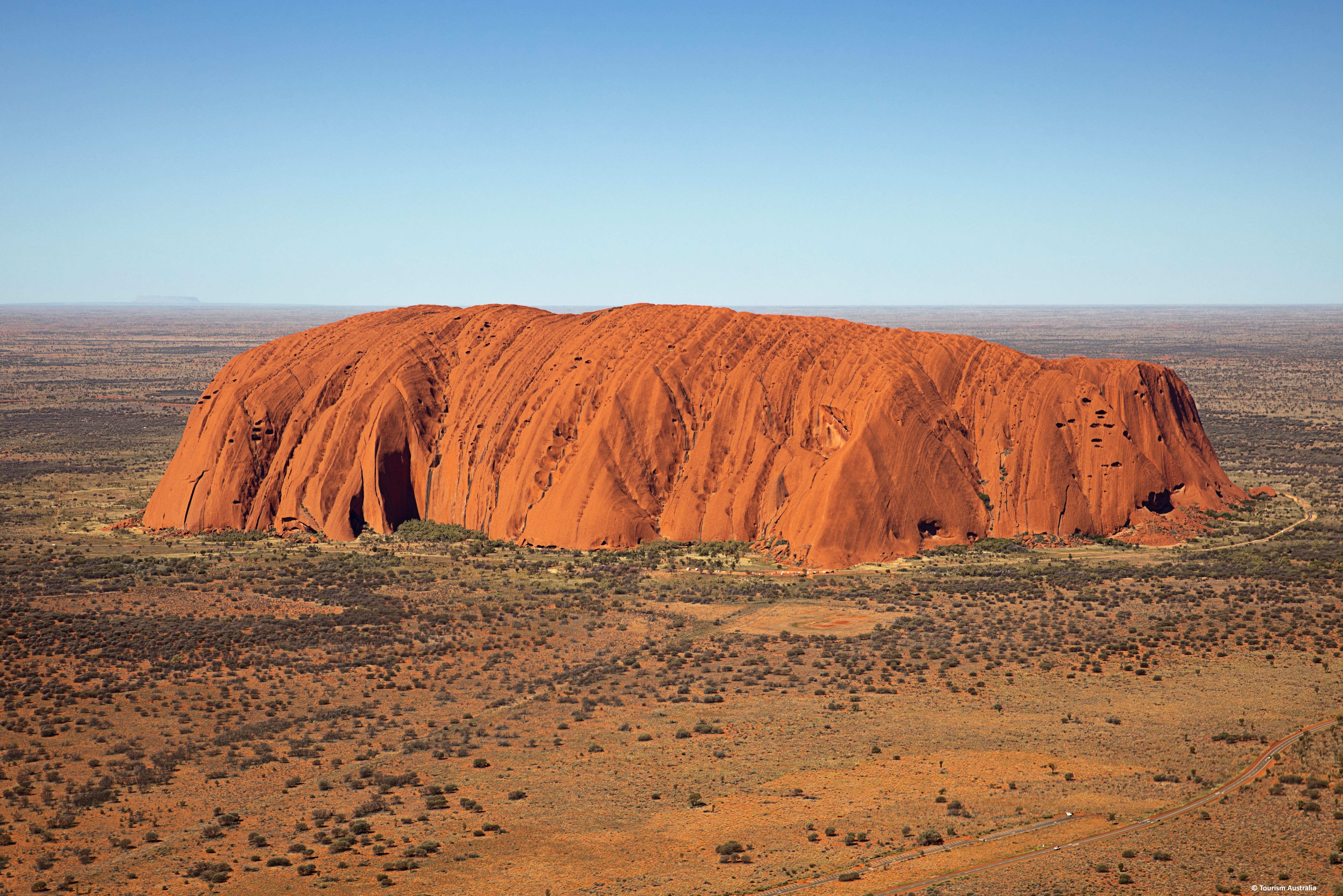 De bekende Uluru Rock