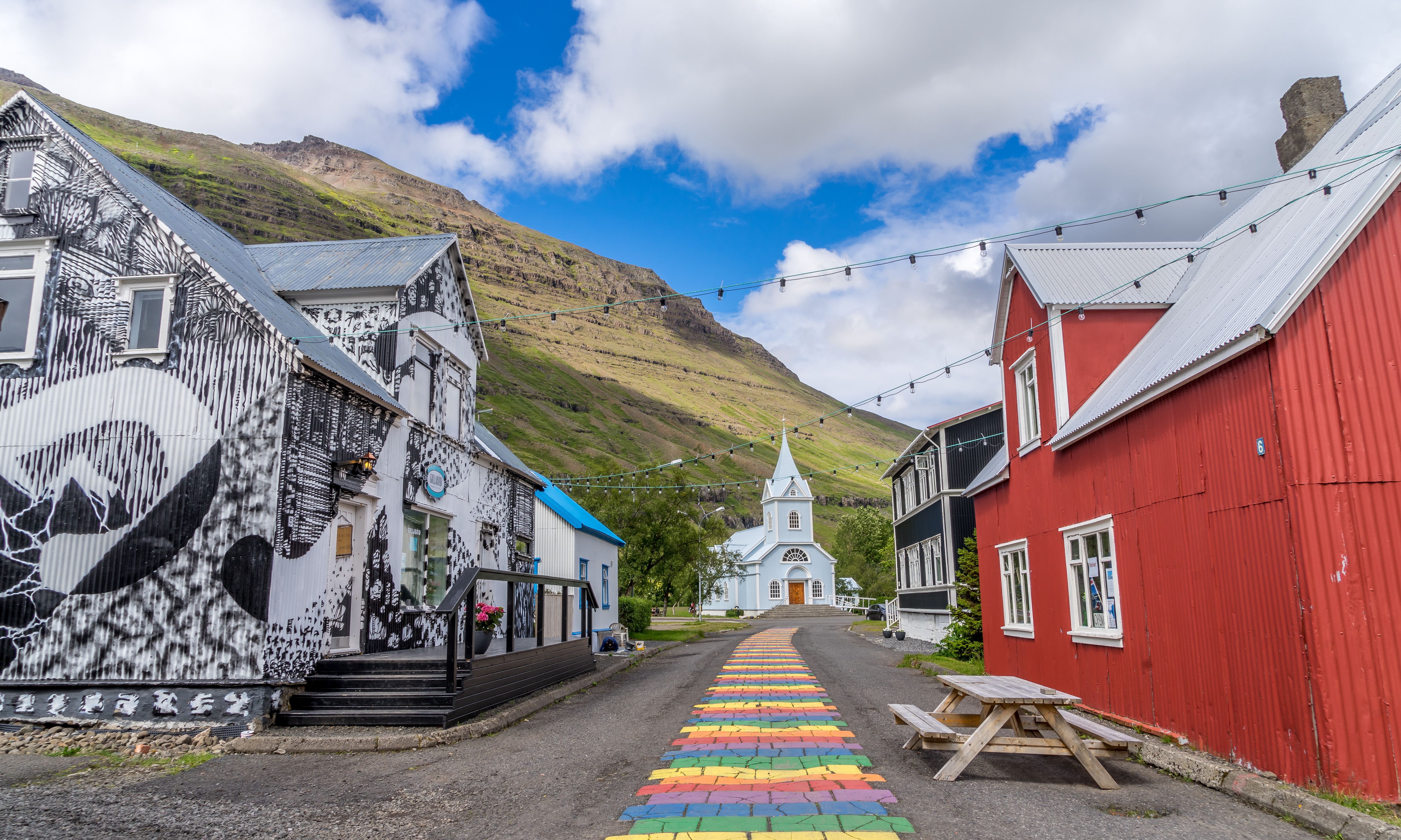 Sydisfjordur Westfjorden IJsland
