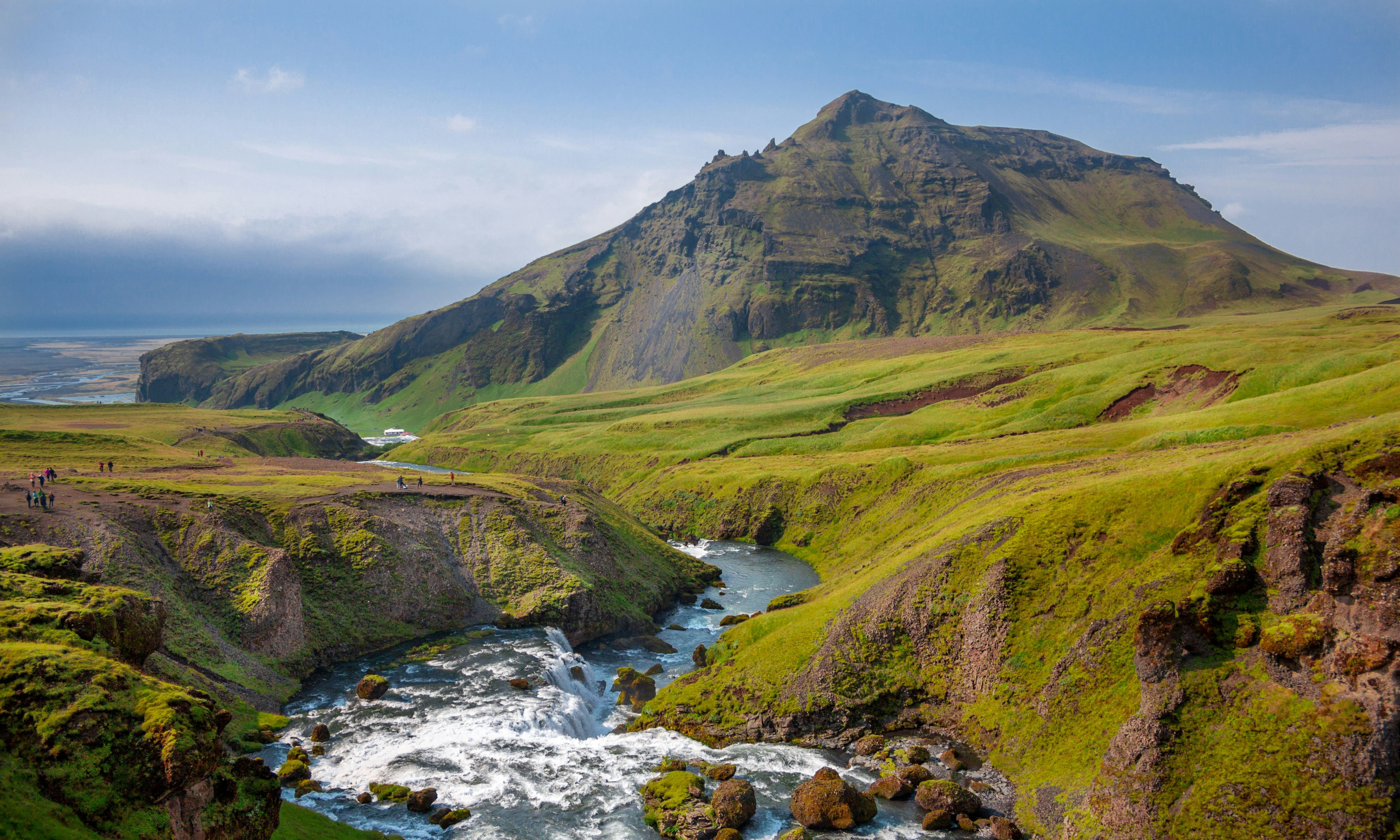 Skogafoss, IJsland