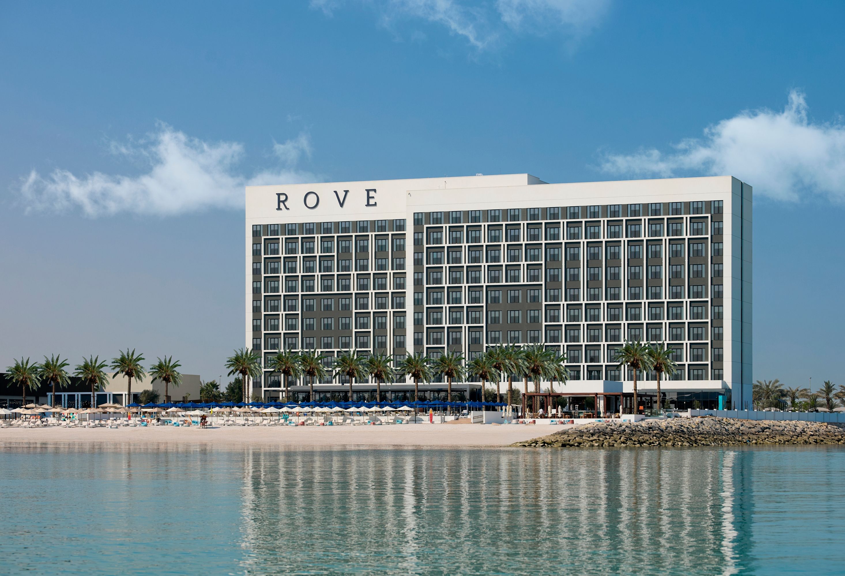 UAE Ras Al Khaimah Rove Al Marjan Island Hotel Facade