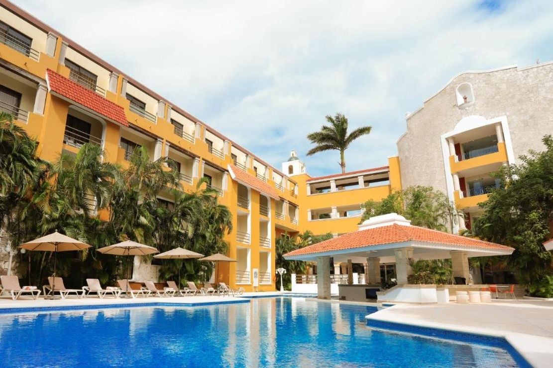 Mexico Cancun Hacienda Adhara Zwembad