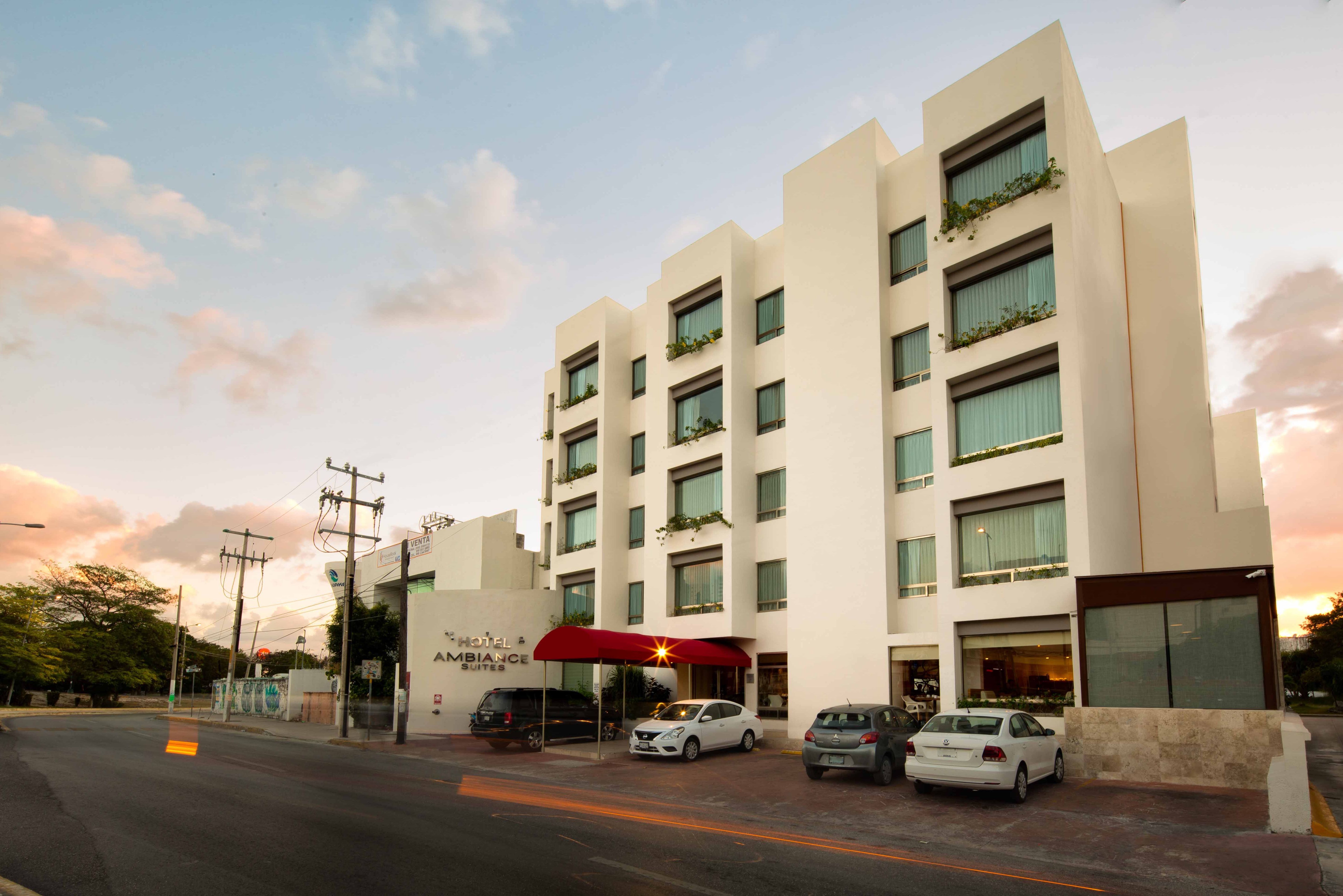 Mexico Cancun Ambiance Suites Facade