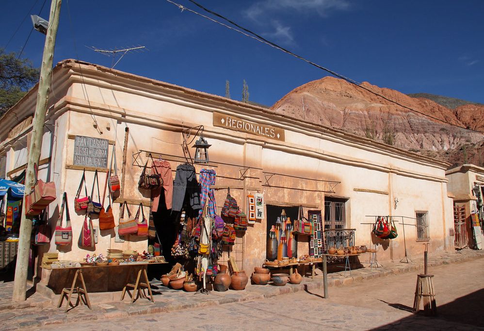 Straatbeeld Purmamarca