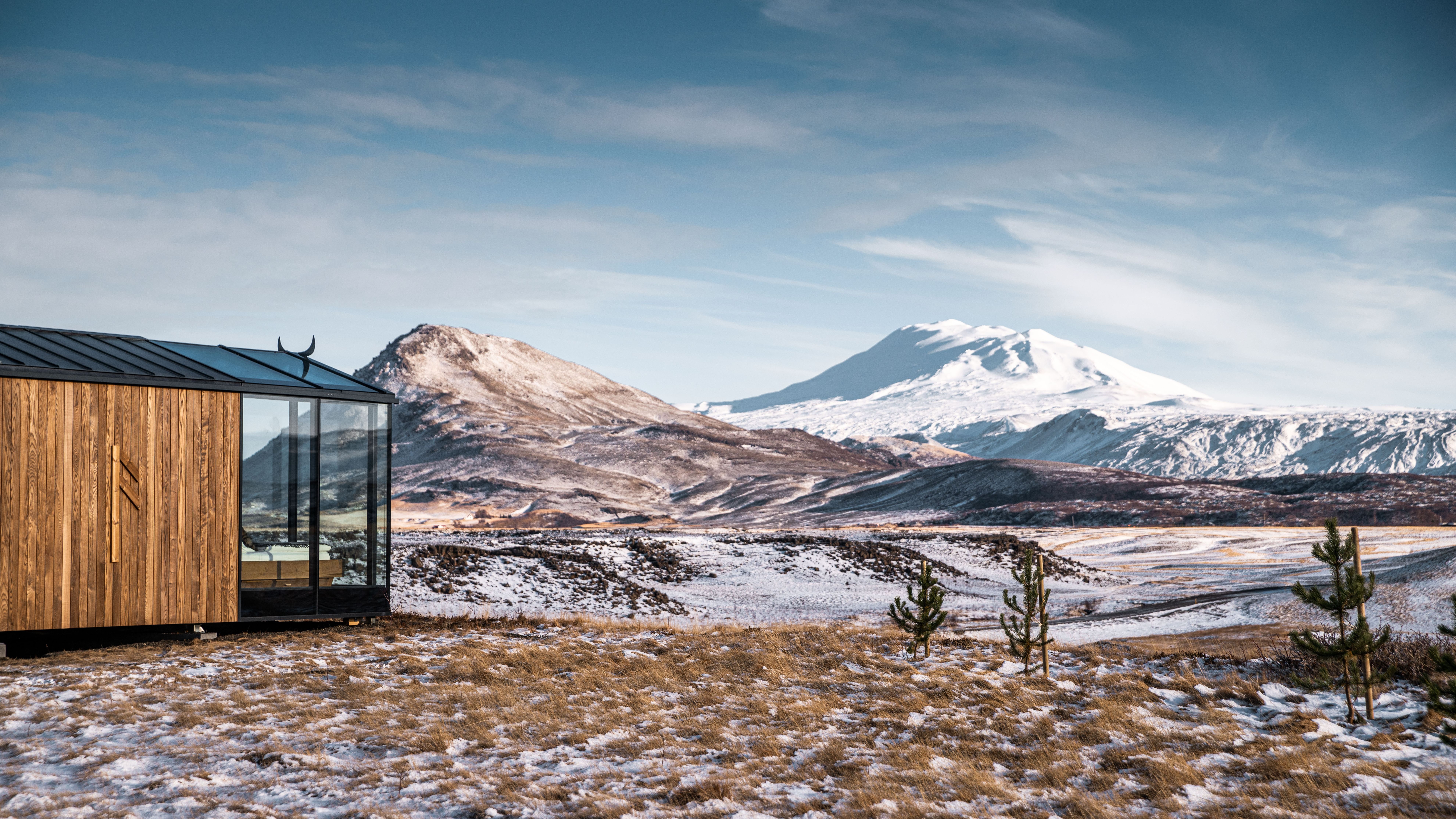 Panorama Glass Lodge IJsland
