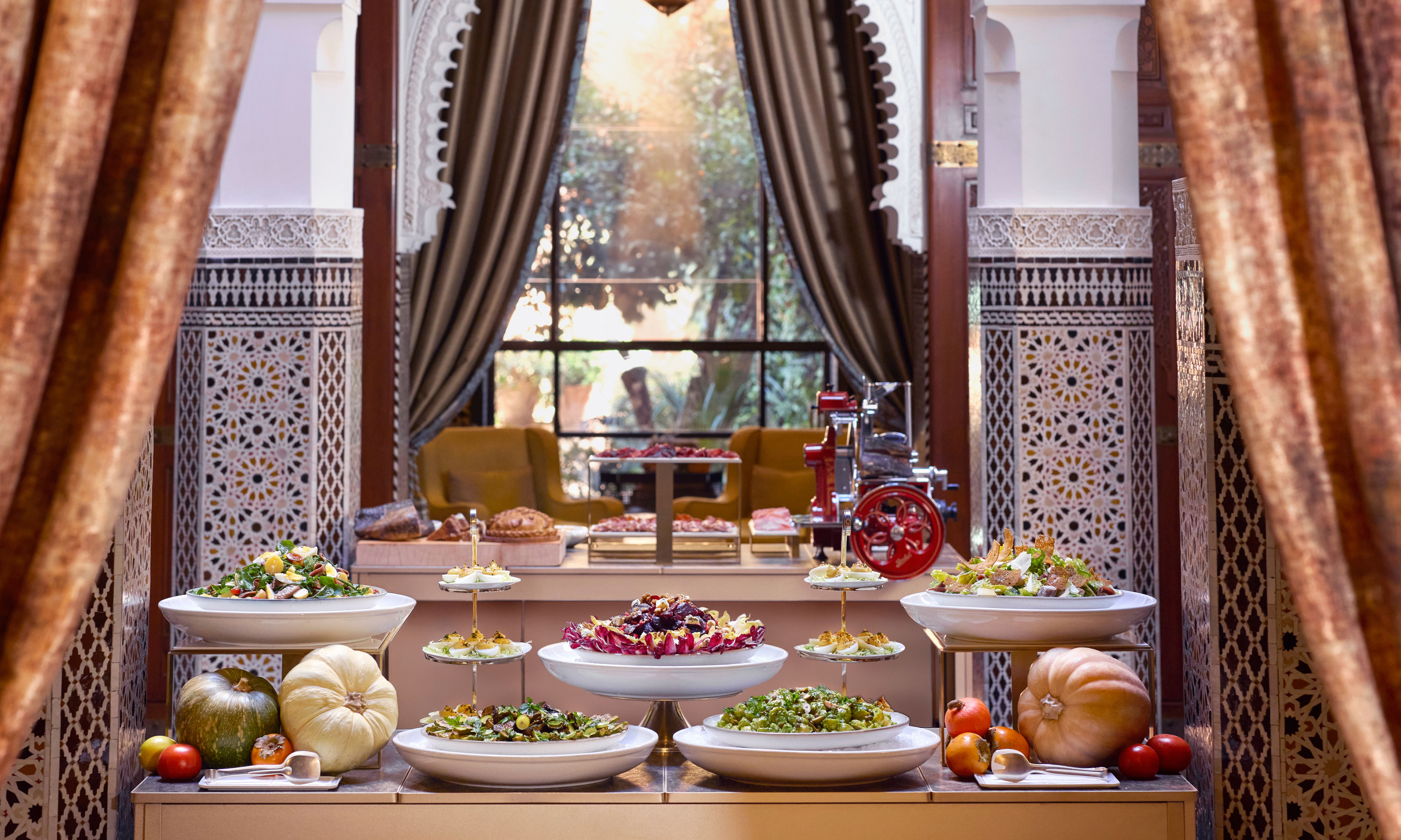 Marokko-Marrakech-Royal-Mansour-Restaurant-brunch