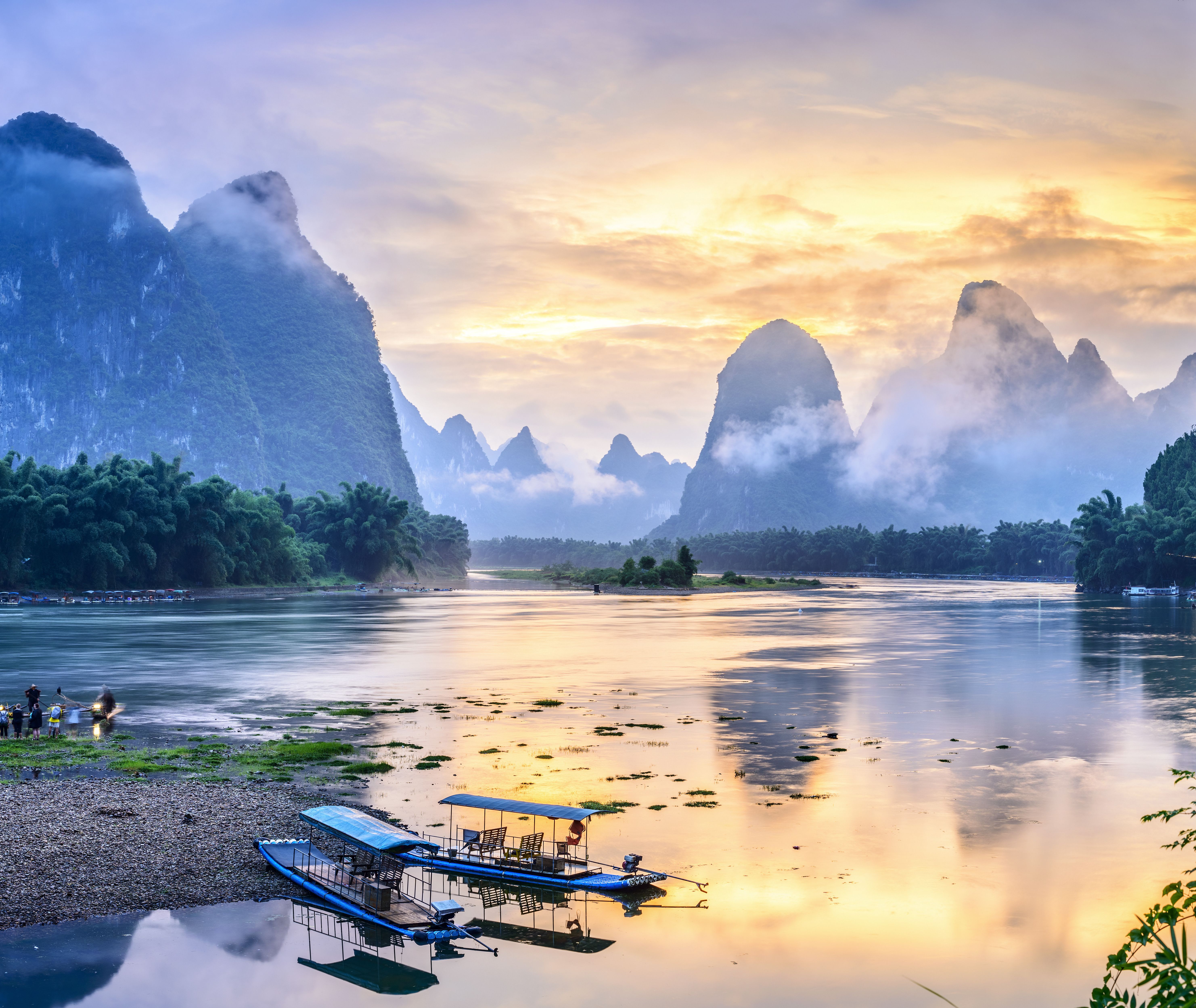 china-yangshuo-guilin-regio-karst-gebergte