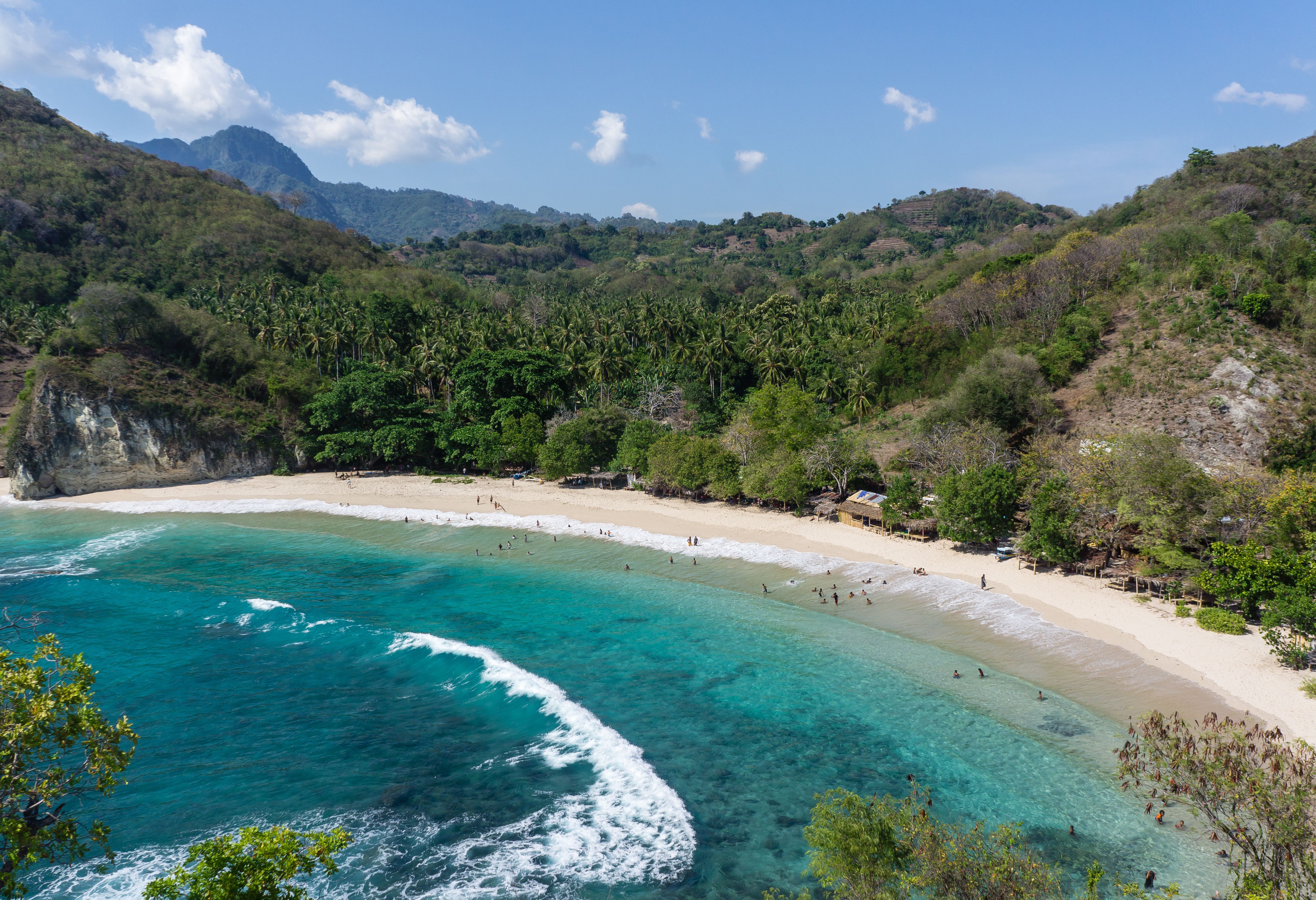 Koka Beach op Flores in Indonesie