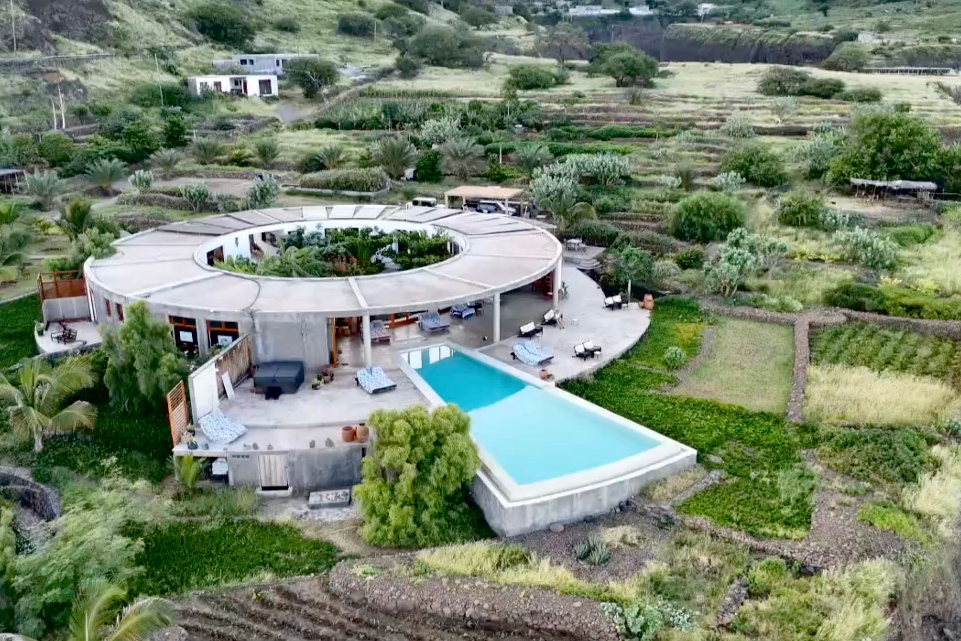Palmeira de Cruz luchtfoto