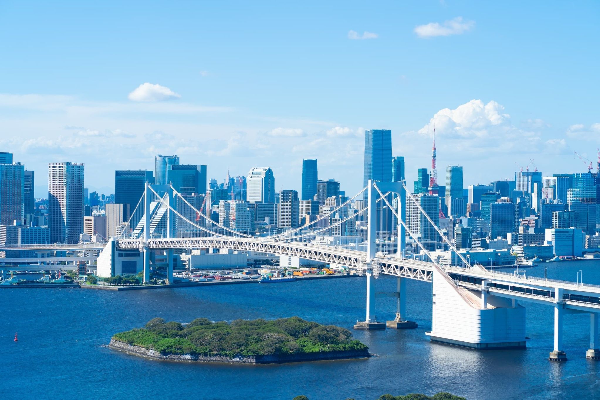 Rainbow Bridge in Tokyo