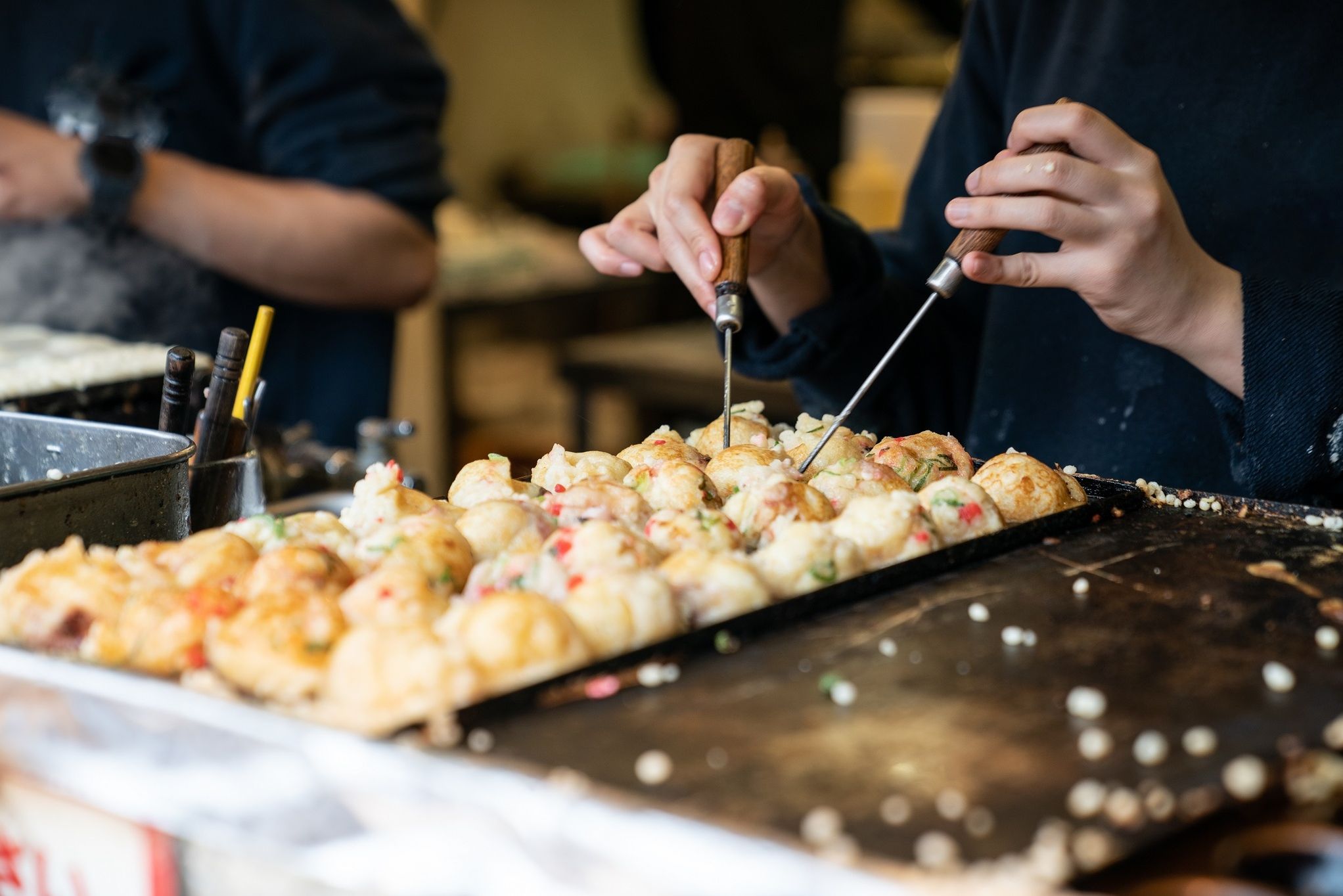 Streedfood gerecht in Osaka
