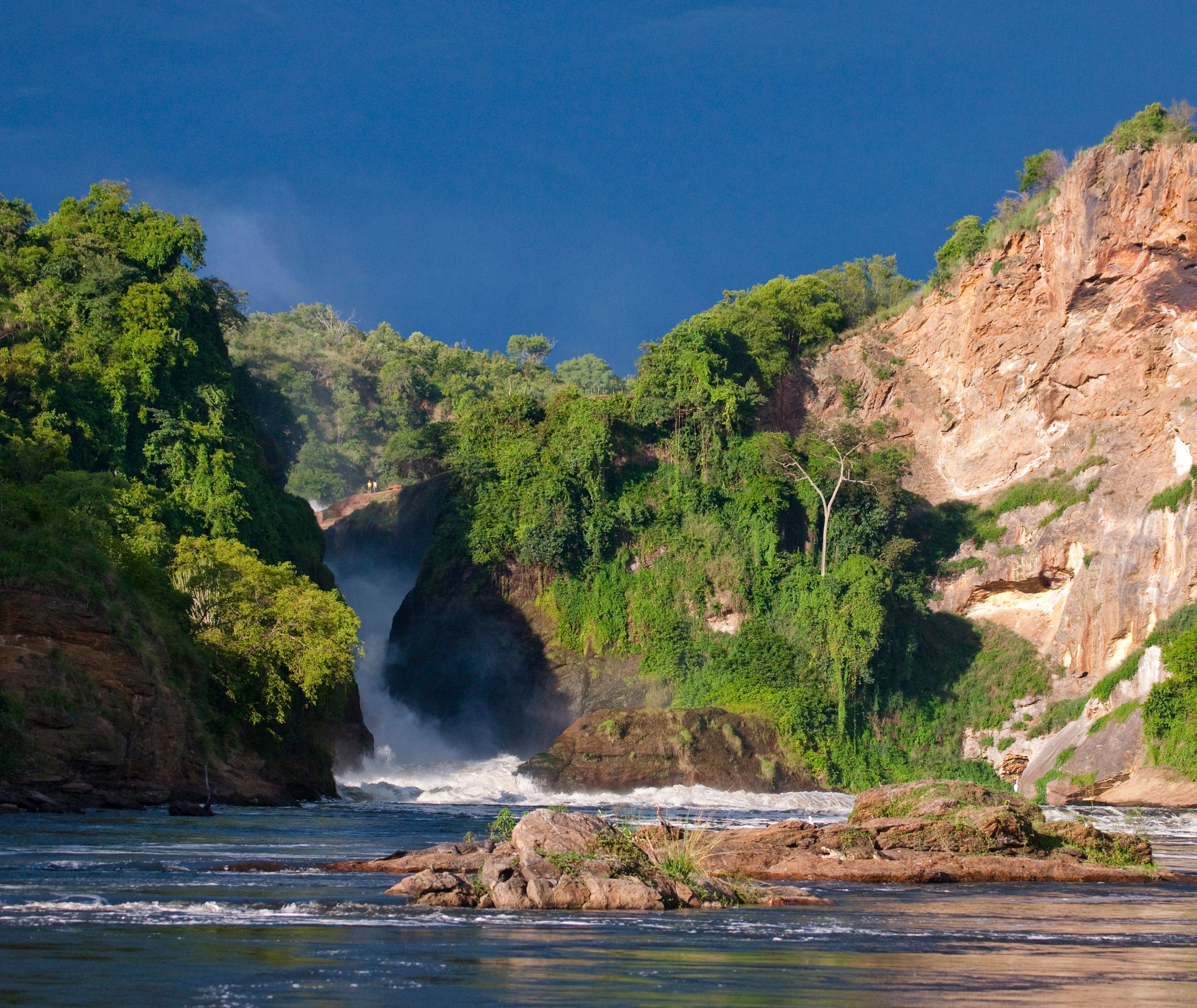 Uganda-murchison-falls-national-park-waterval