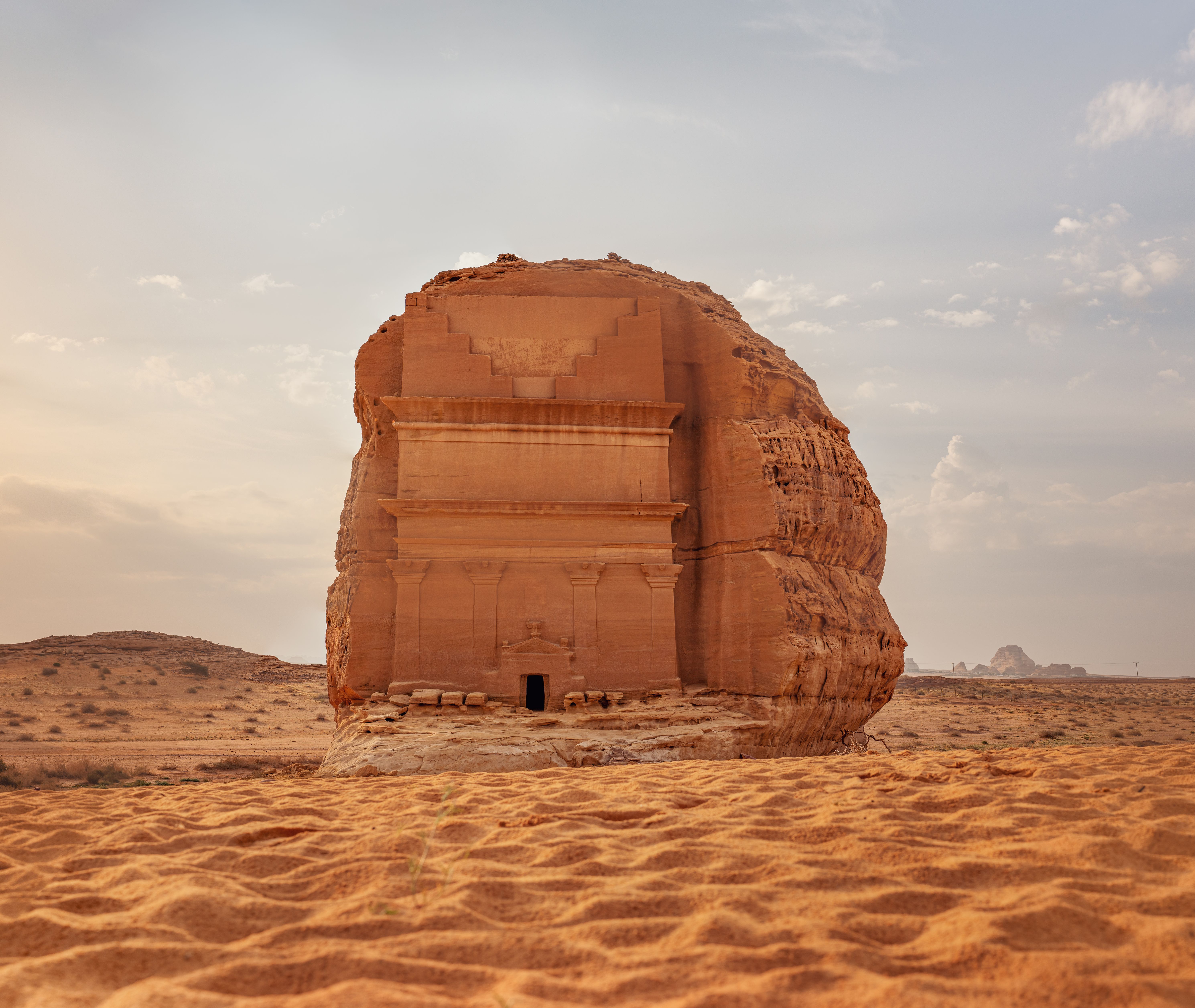 Saoedi-Arabie-Lihyan-Qasr-Al-Farid-Hegra-Ochtend-Platinum