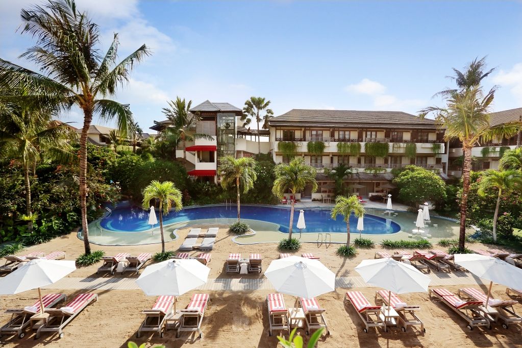 Indonesie Bali Seminyak Blu Zea Resort by Double Six Zwembad