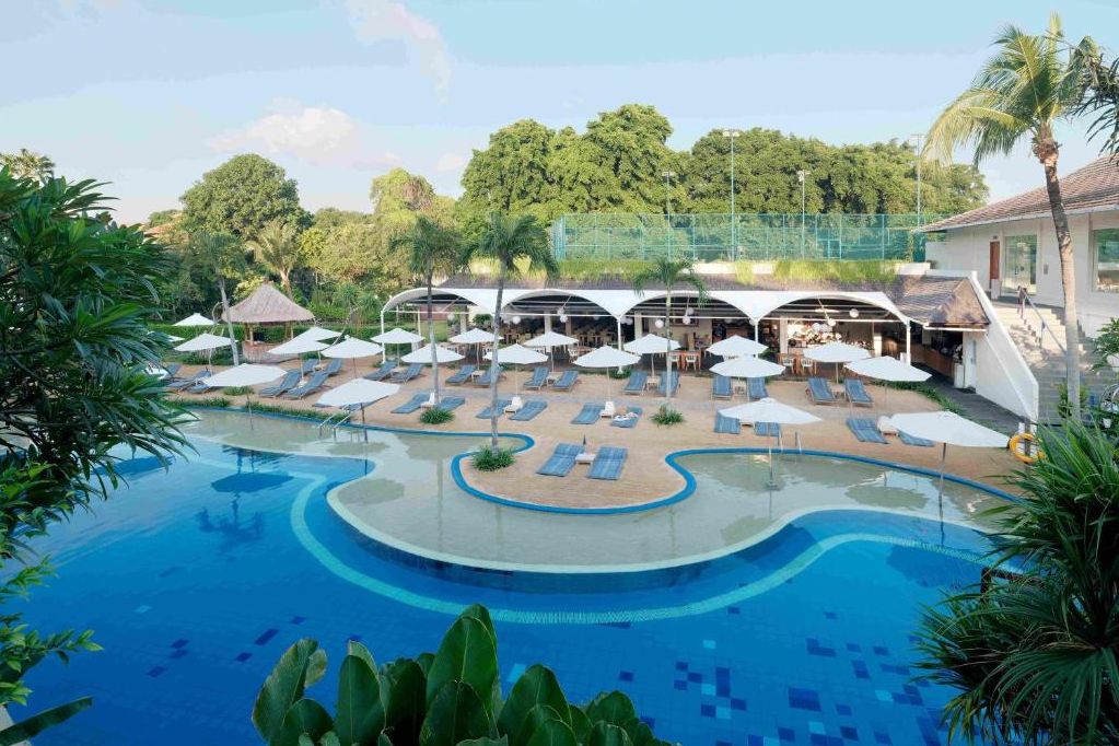 Indonesie Bali Seminyak Blu Zea Resort by Double Six Zwembad