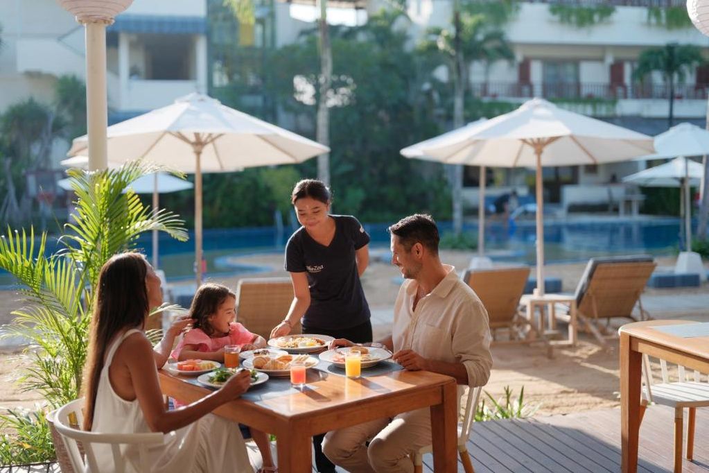 Indonesie Bali Seminyak Blu Zea Resort by Double Six Restaurant