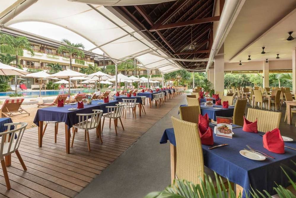 Indonesie Bali Seminyak Blu Zea Resort by Double Six Restaurant