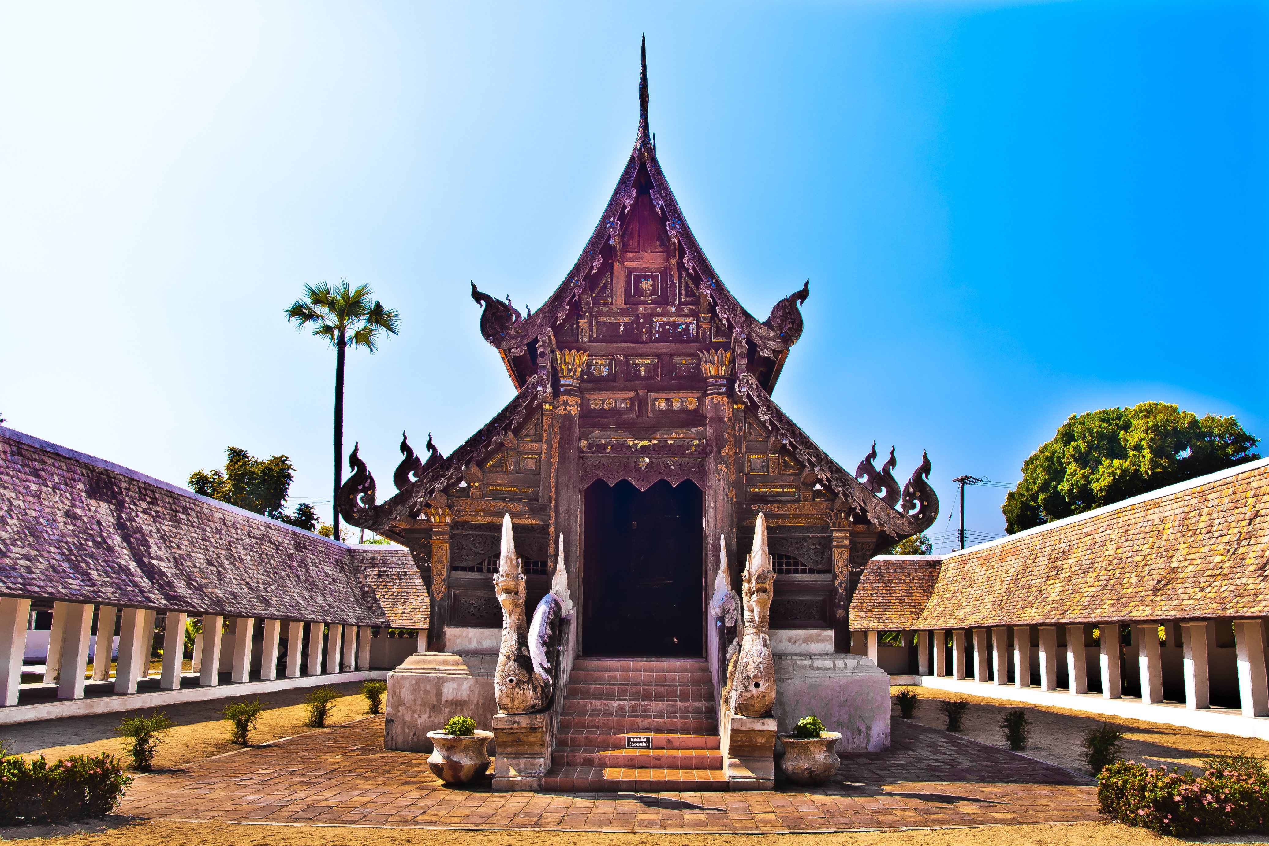 Wat Intharawat in Chiang Mai, Thailand
