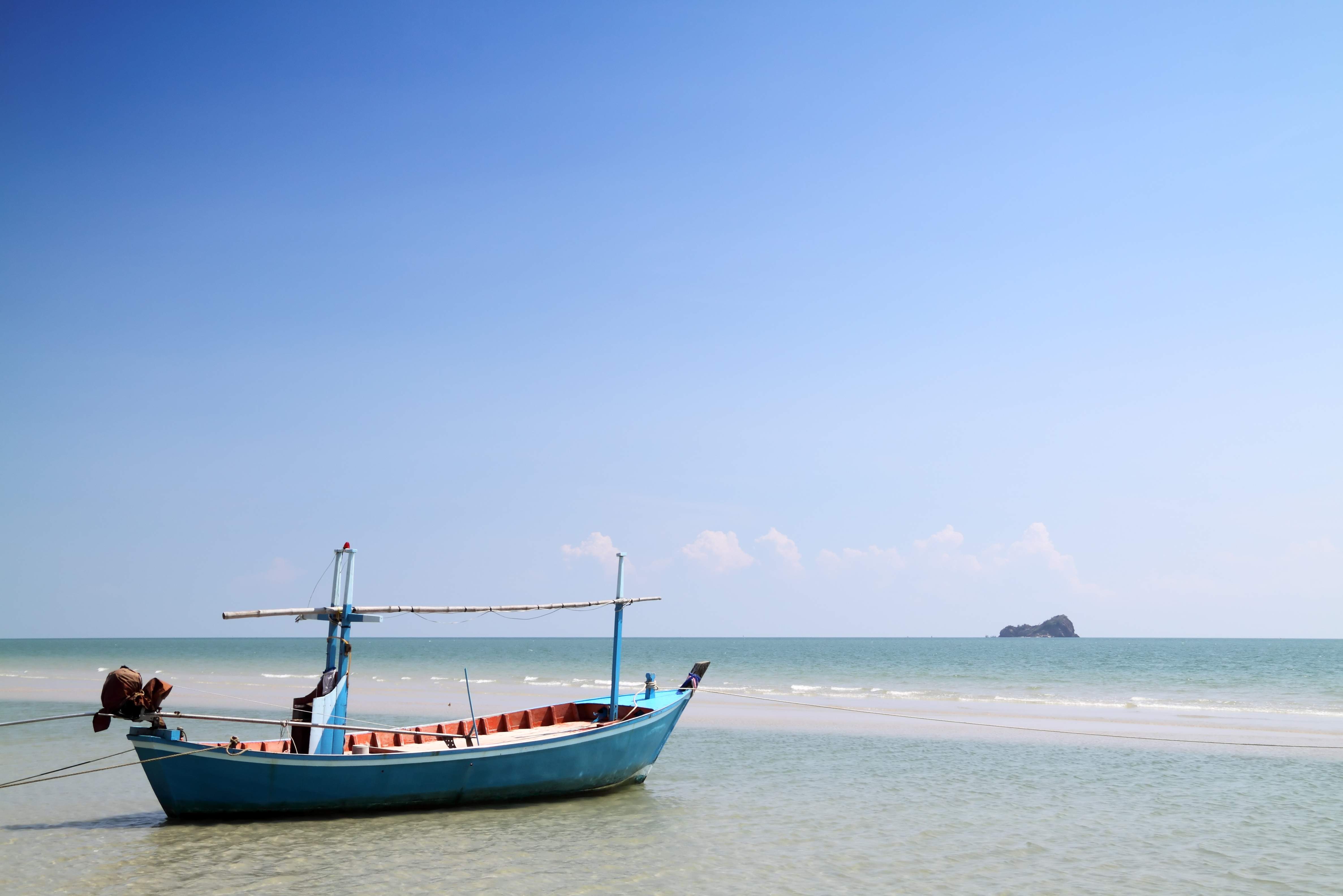 Strand van Hua Hin, Thailand