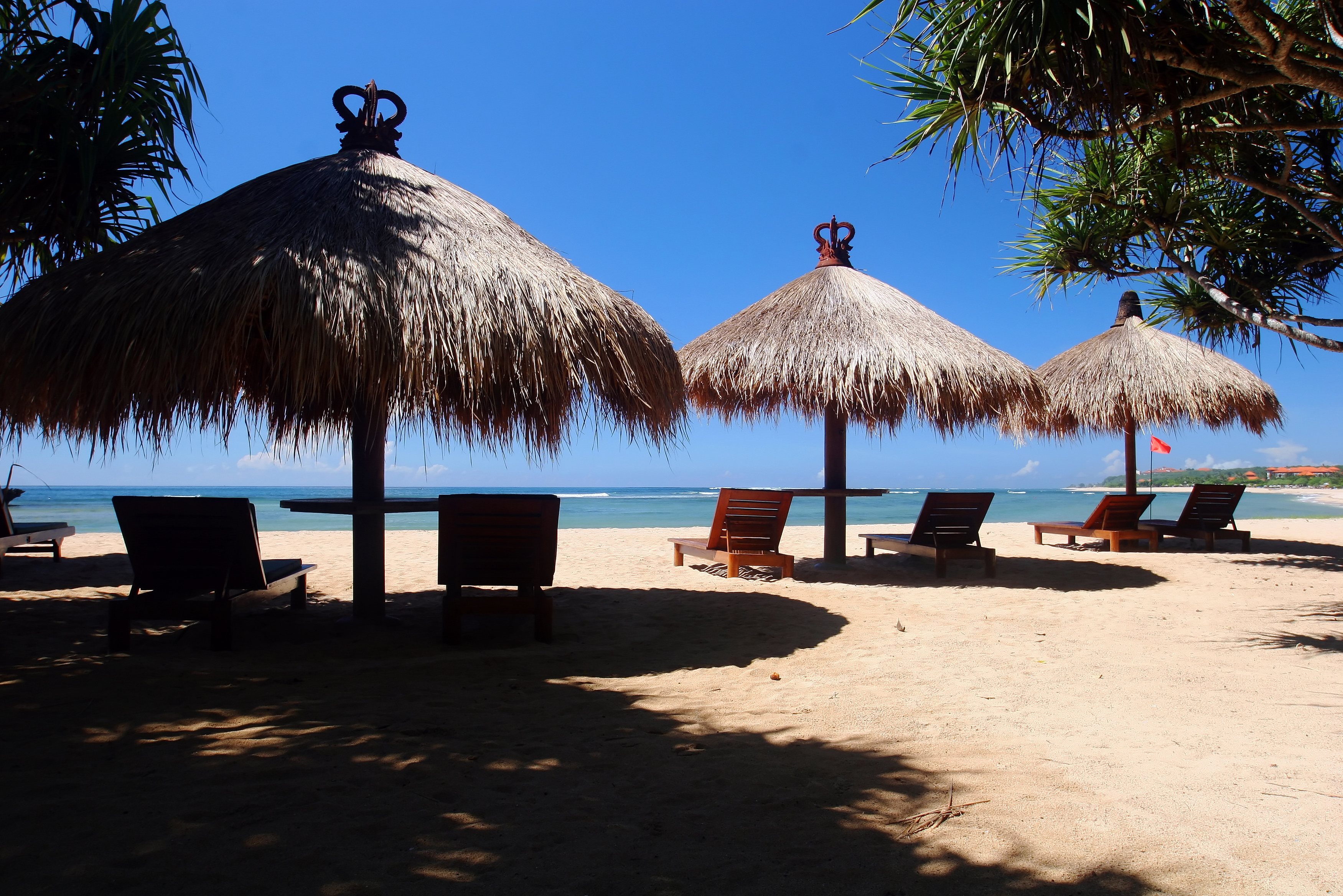 Strand van Nusa Dua op Bali