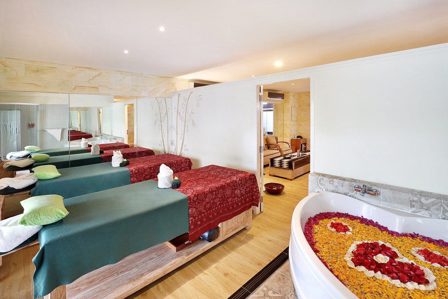 Spa in swiss bel resort watu jimbar lap op Bali