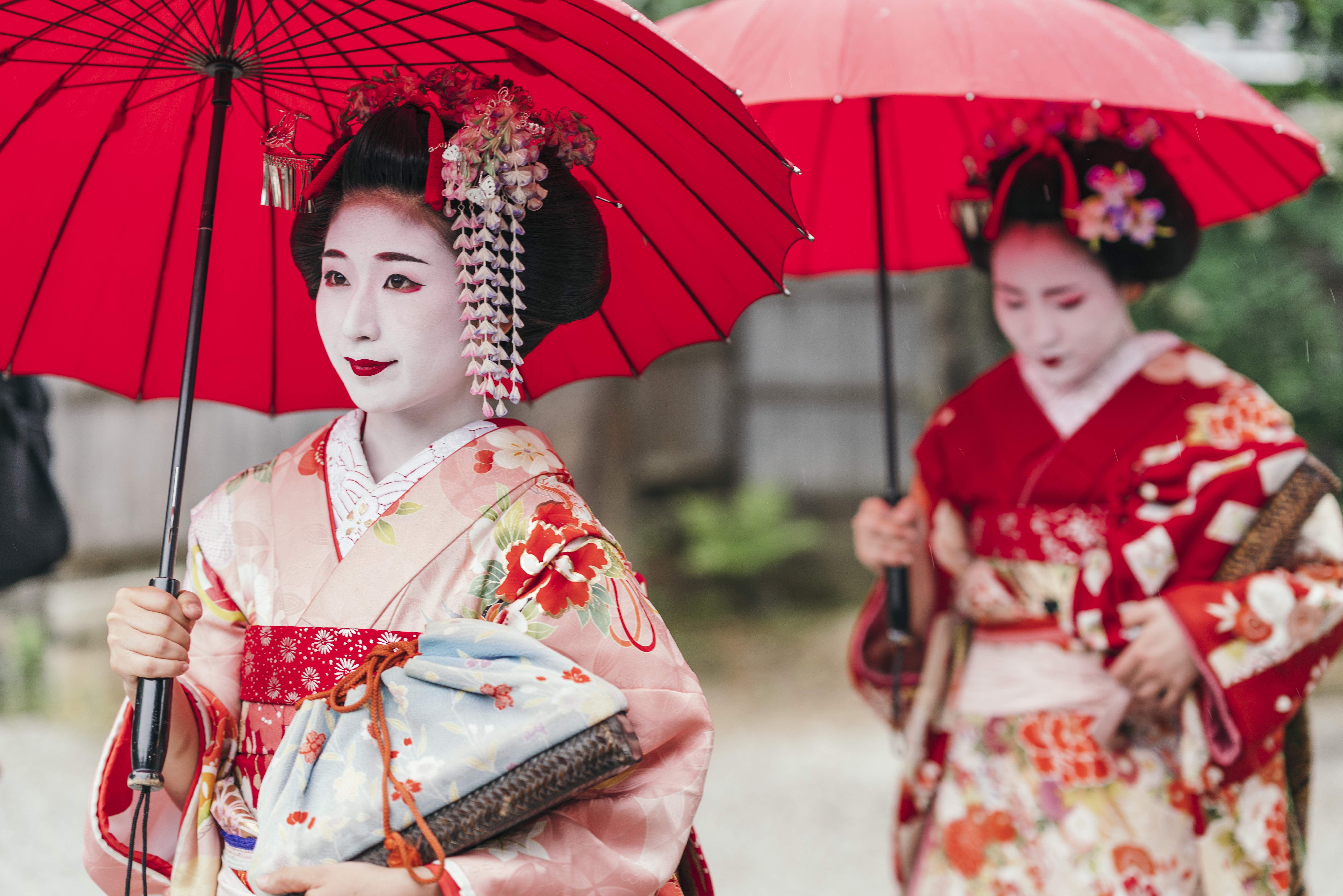 Maiko Geisha in Gion Kyoto in Japan