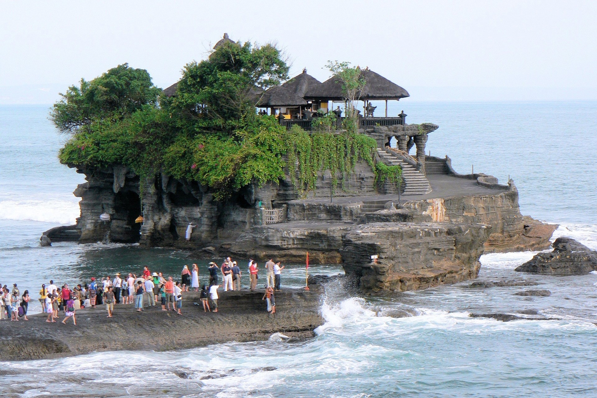 Tanah Lot zeetempel op Bali