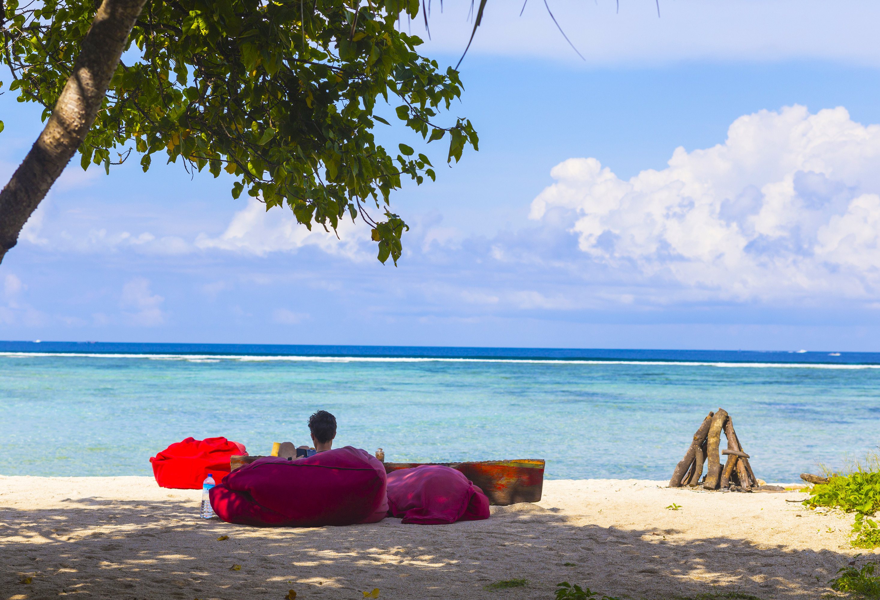 Genieten aan het strand van Gili Trawangan