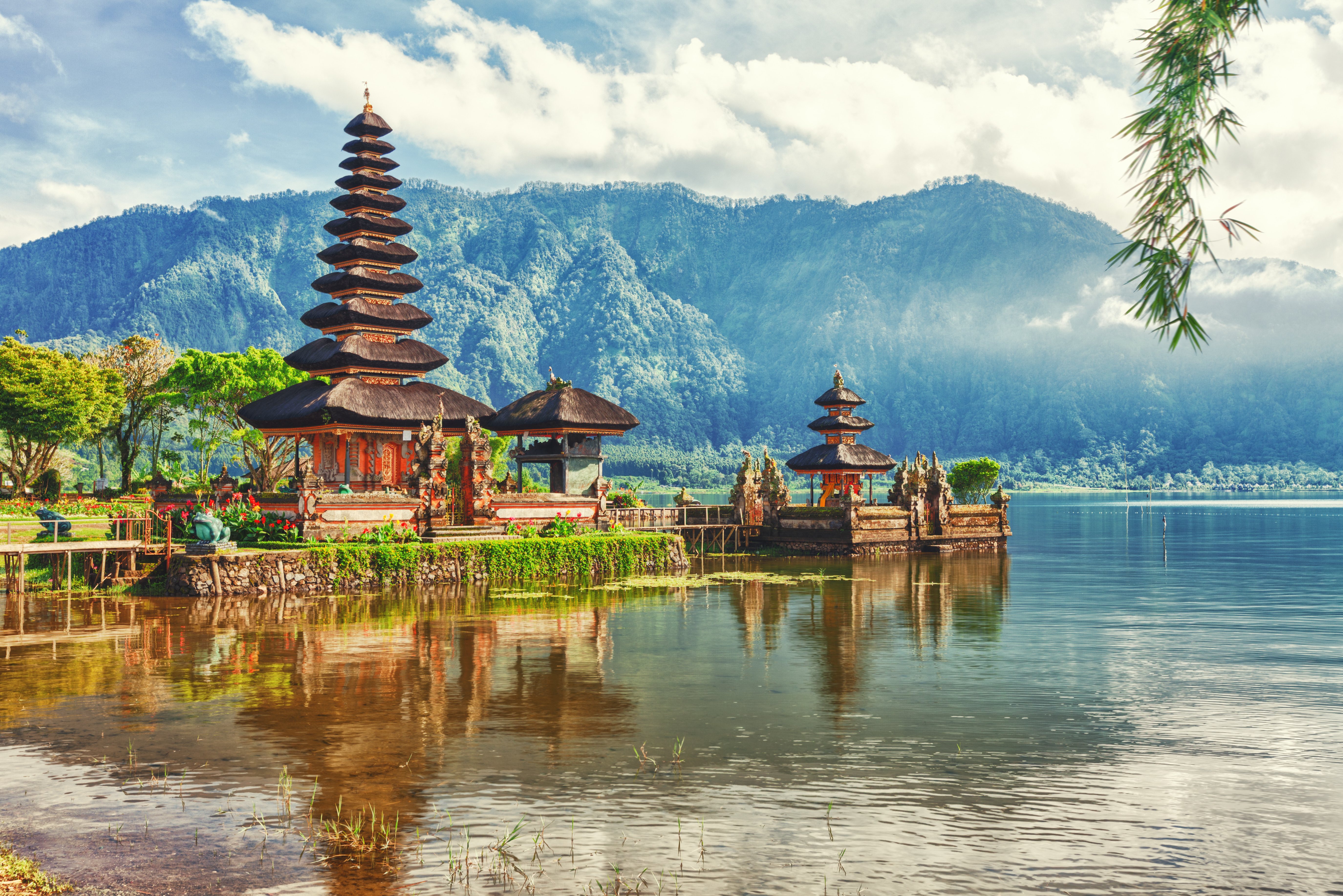 Ulun Danu tempel op Bali