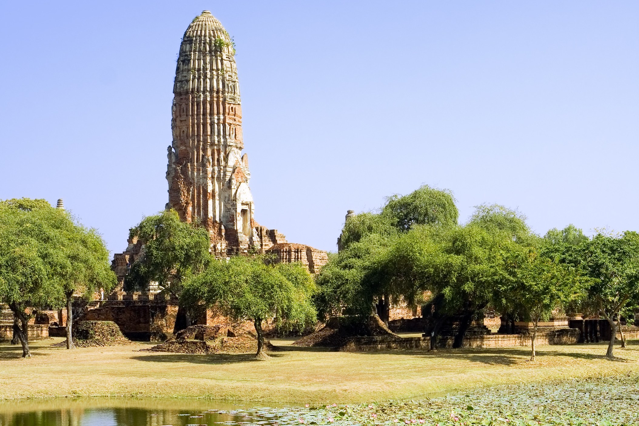 Wat Chai Wattanaram in Ayutthaya, Thailand