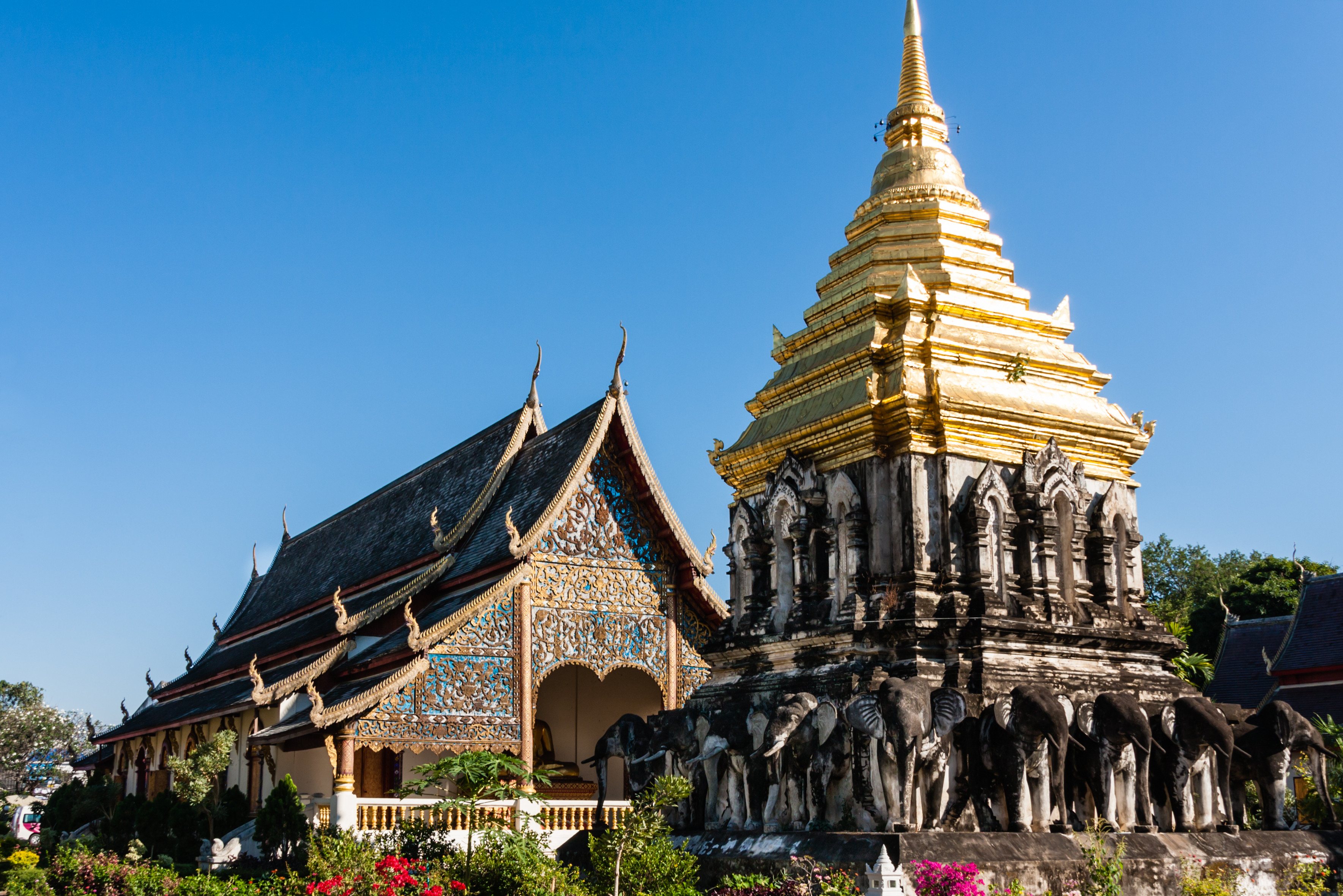 Wat Chiang Man in Chiang Mai, Thailand