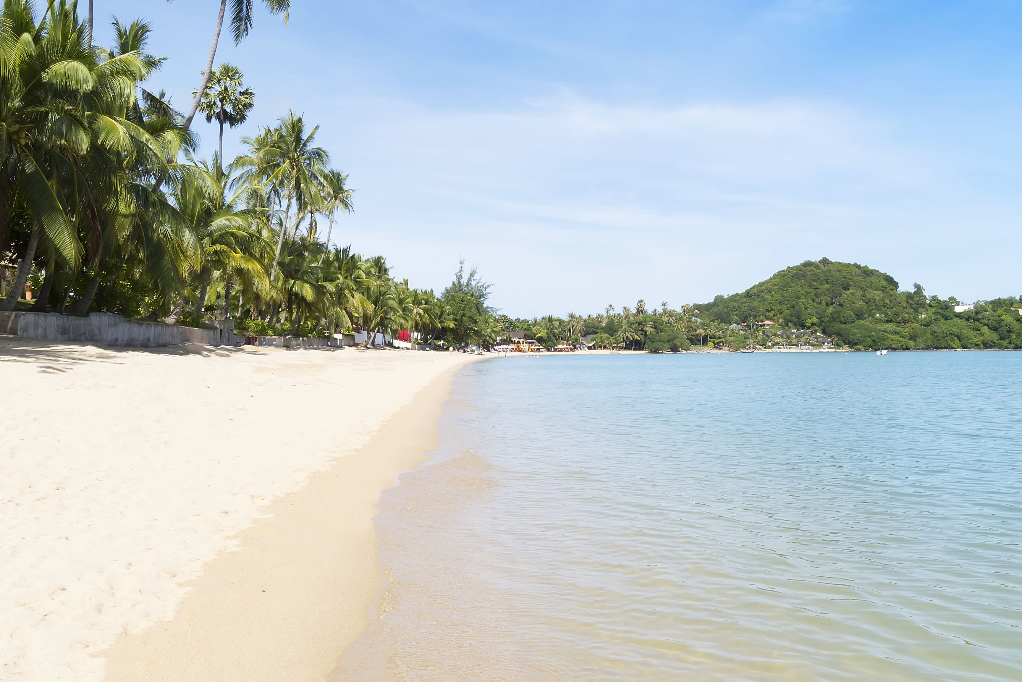 Bophut Beach op Koh Samui, Thailand