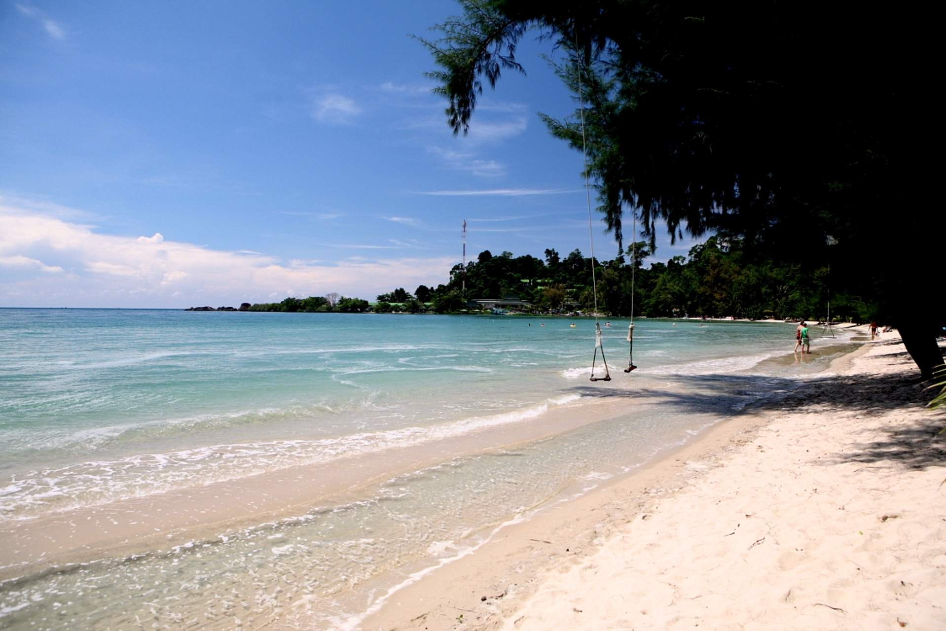 Strand bij het Koh Chang Paradise Resort, Thailand
