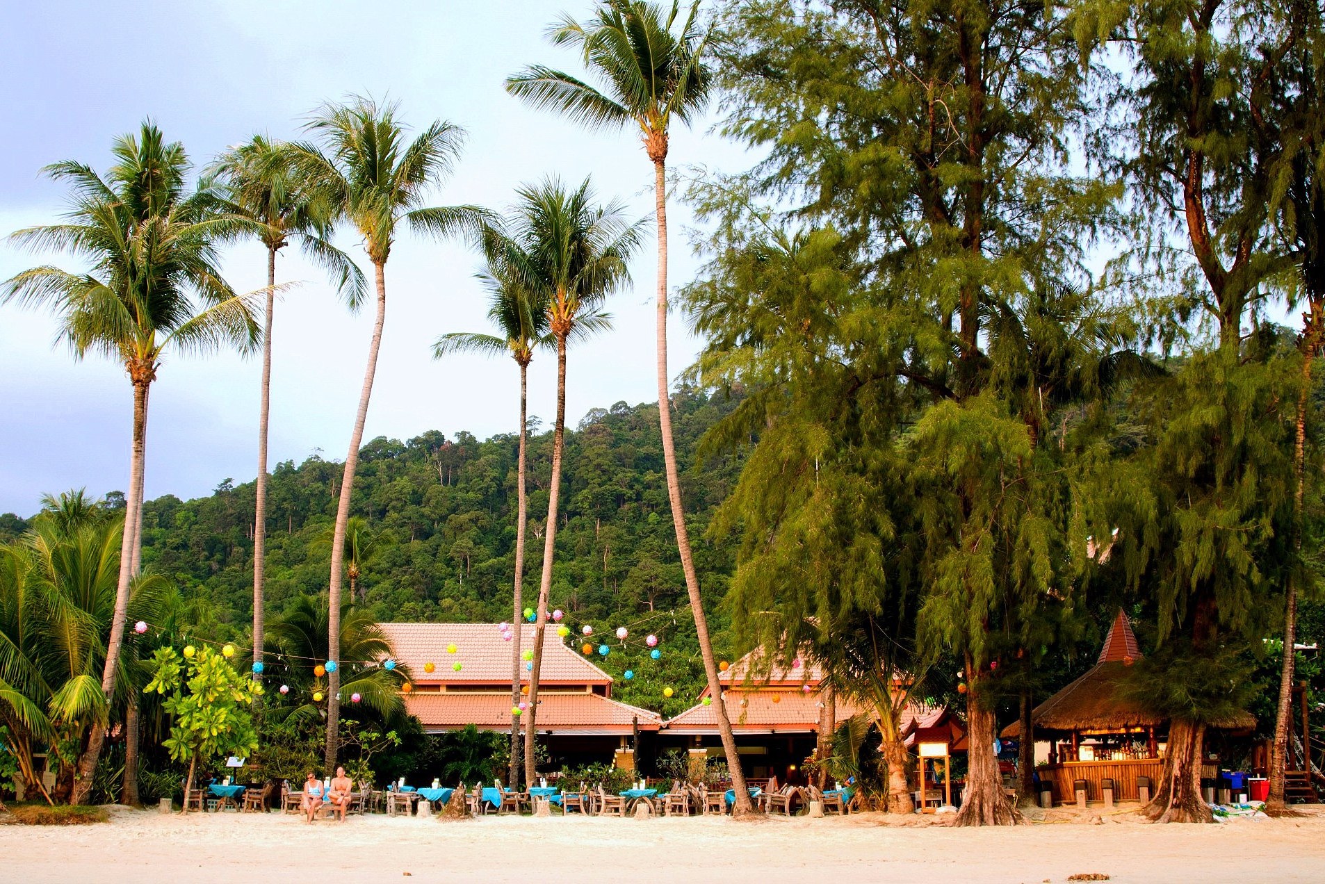 Paradise Resort Koh Chang aan het strand, Thailand