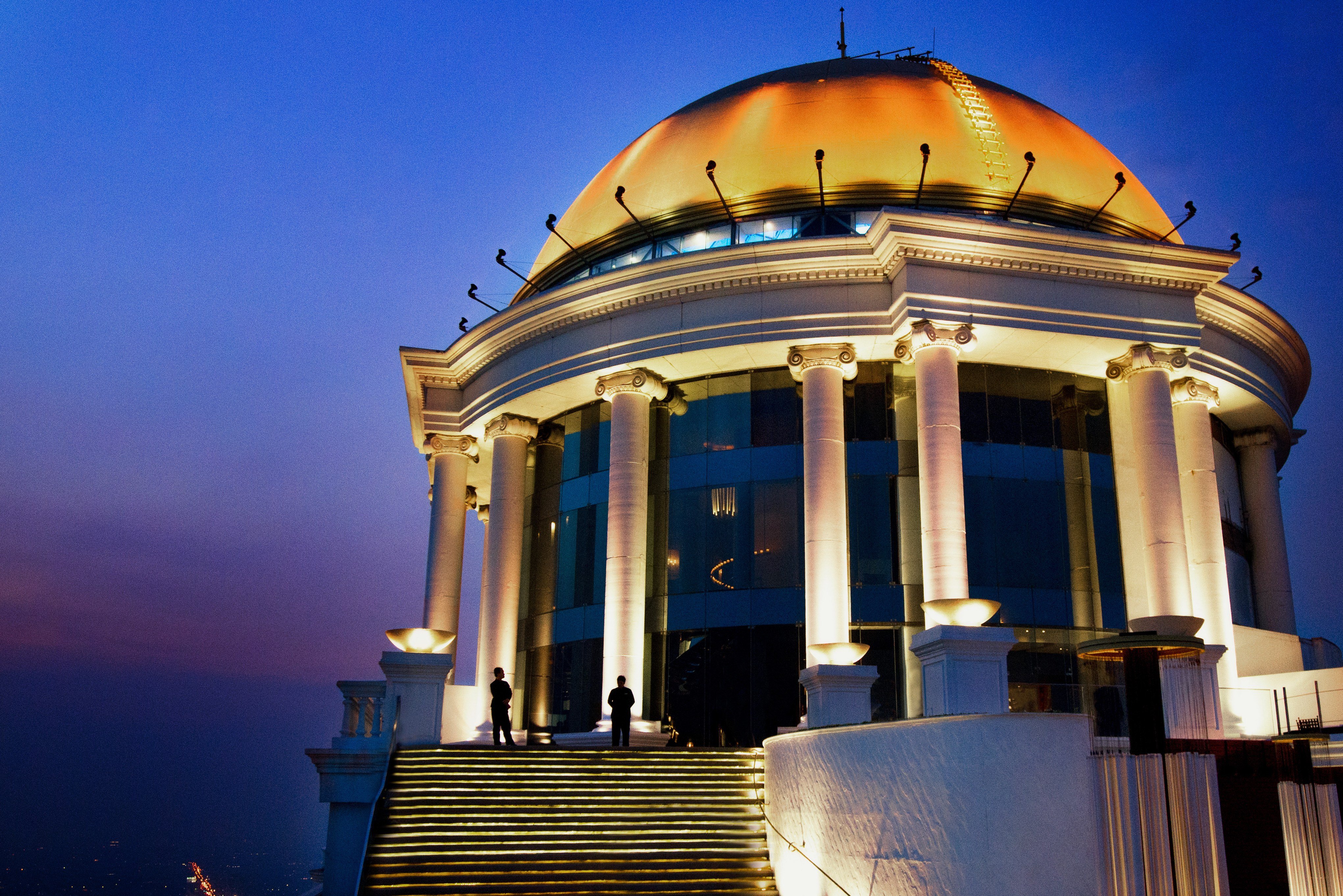 Sirocco in het Lebua in Bangkok, Thailand