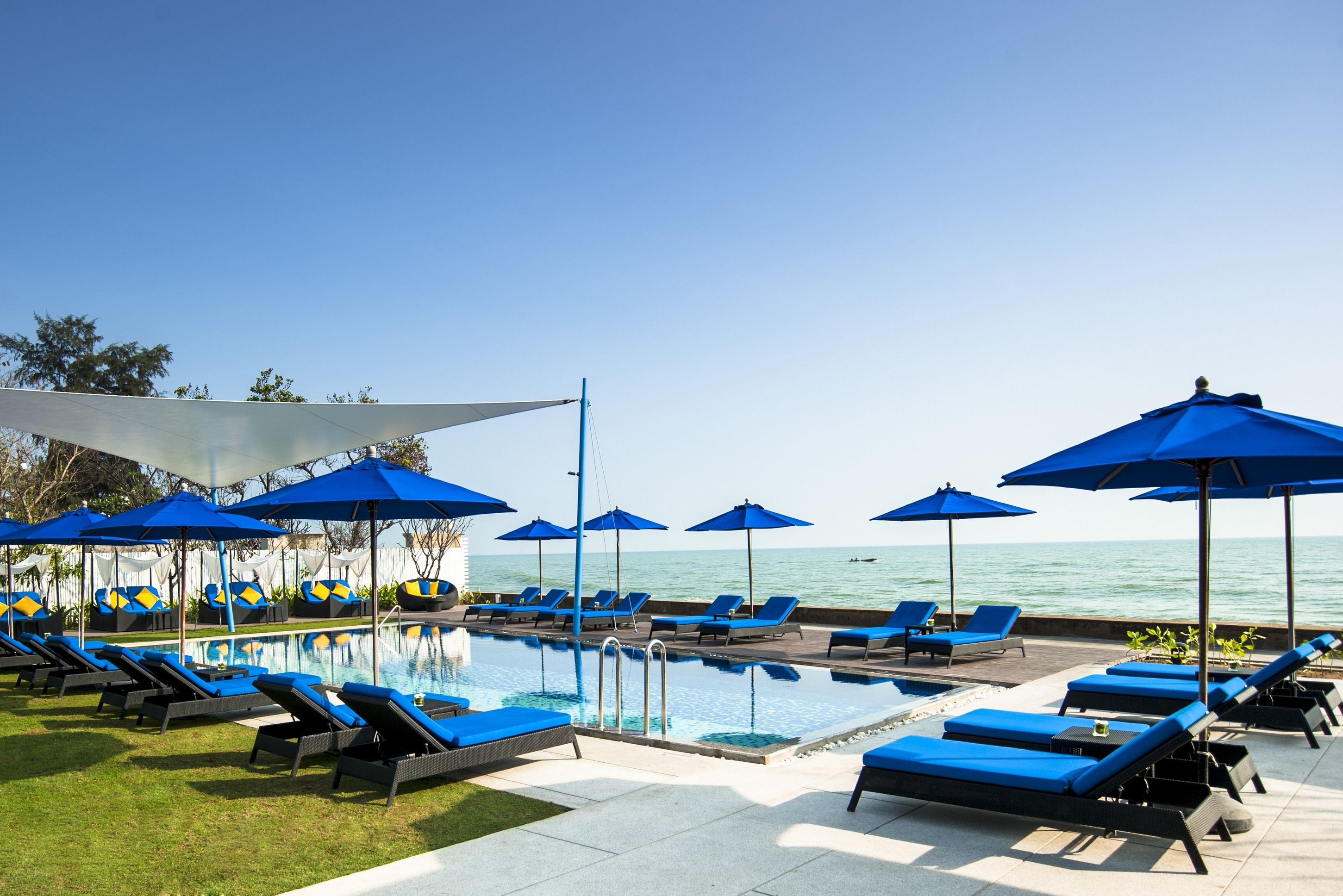 Beach Club van het Amari Hua Hin, Thailand