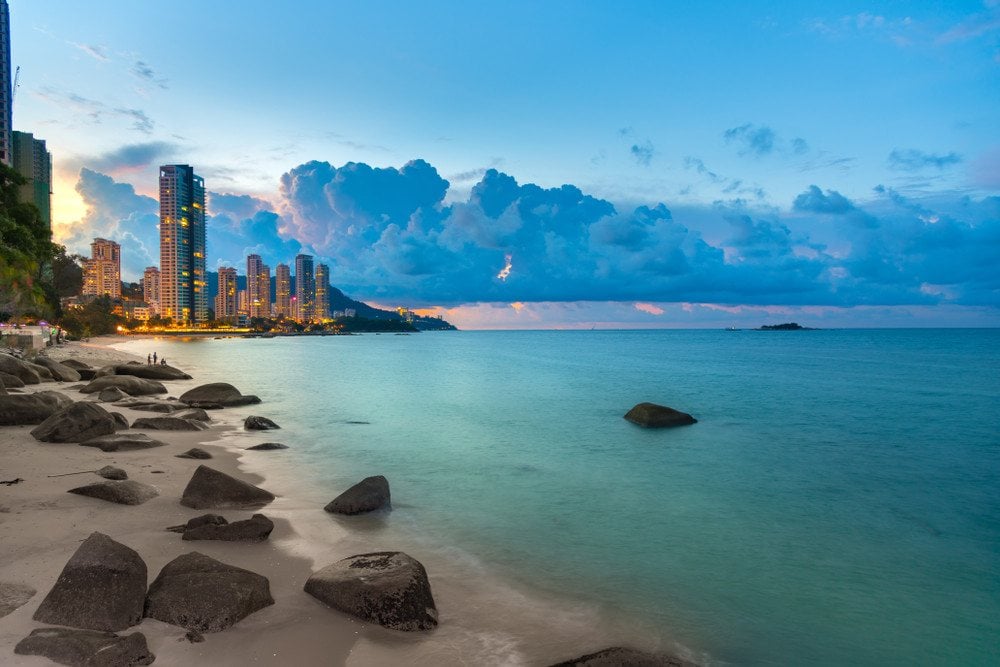 Uitzicht Georgetown Penang