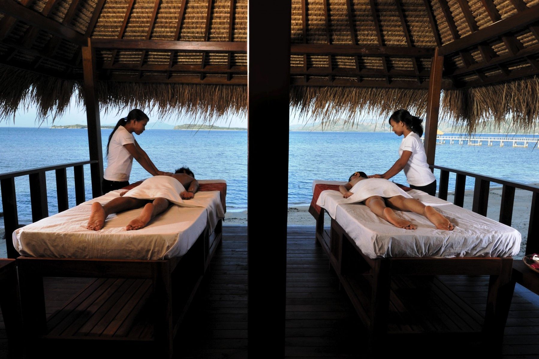 spa van cocotinos sekotong beach resort lombok